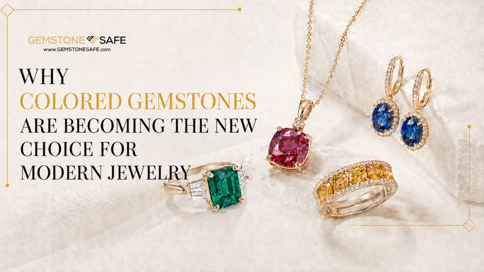 Why Colored Gemstones Are Becoming the New Choice for Modern Jewelry
