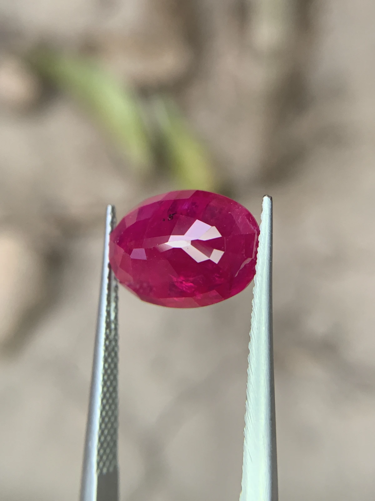 Bellerophon Certified 6.809 Ct Natural Ruby Oval Shape  Loose Gemstone — view 15