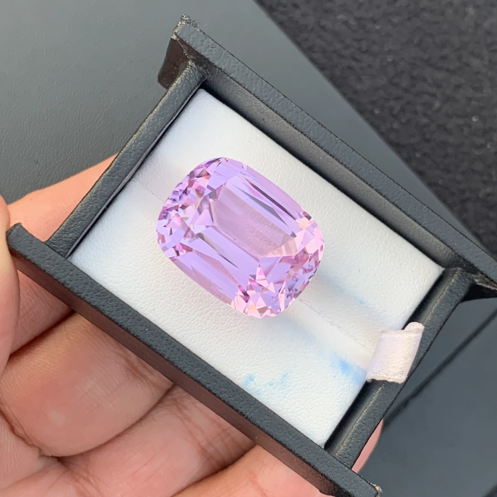 54.10ct Natural Pink Kunzite Cushion Loose Gemstone from Afghanistan — view 7