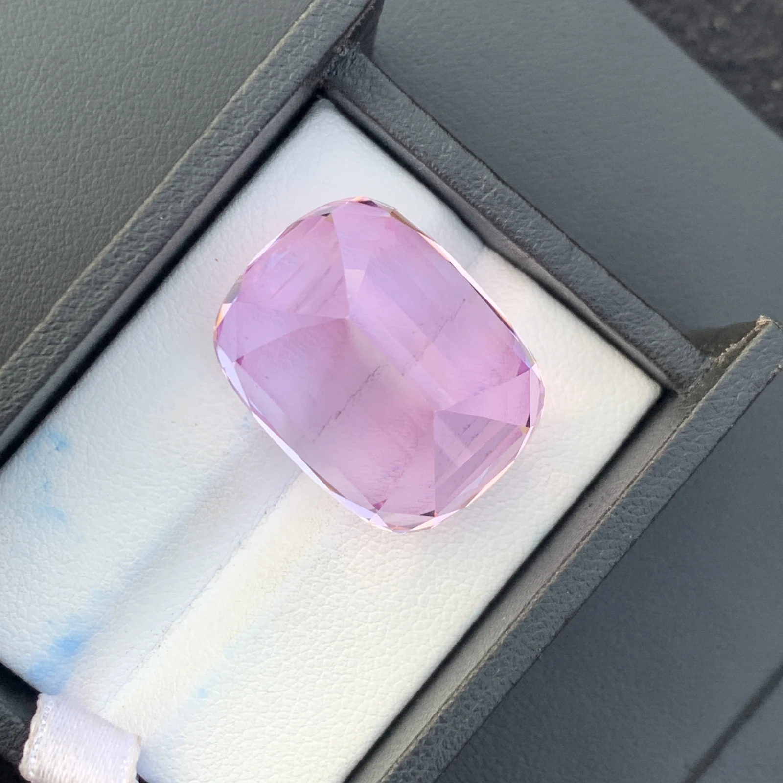 54.10ct Natural Pink Kunzite Cushion Loose Gemstone from Afghanistan — view 10