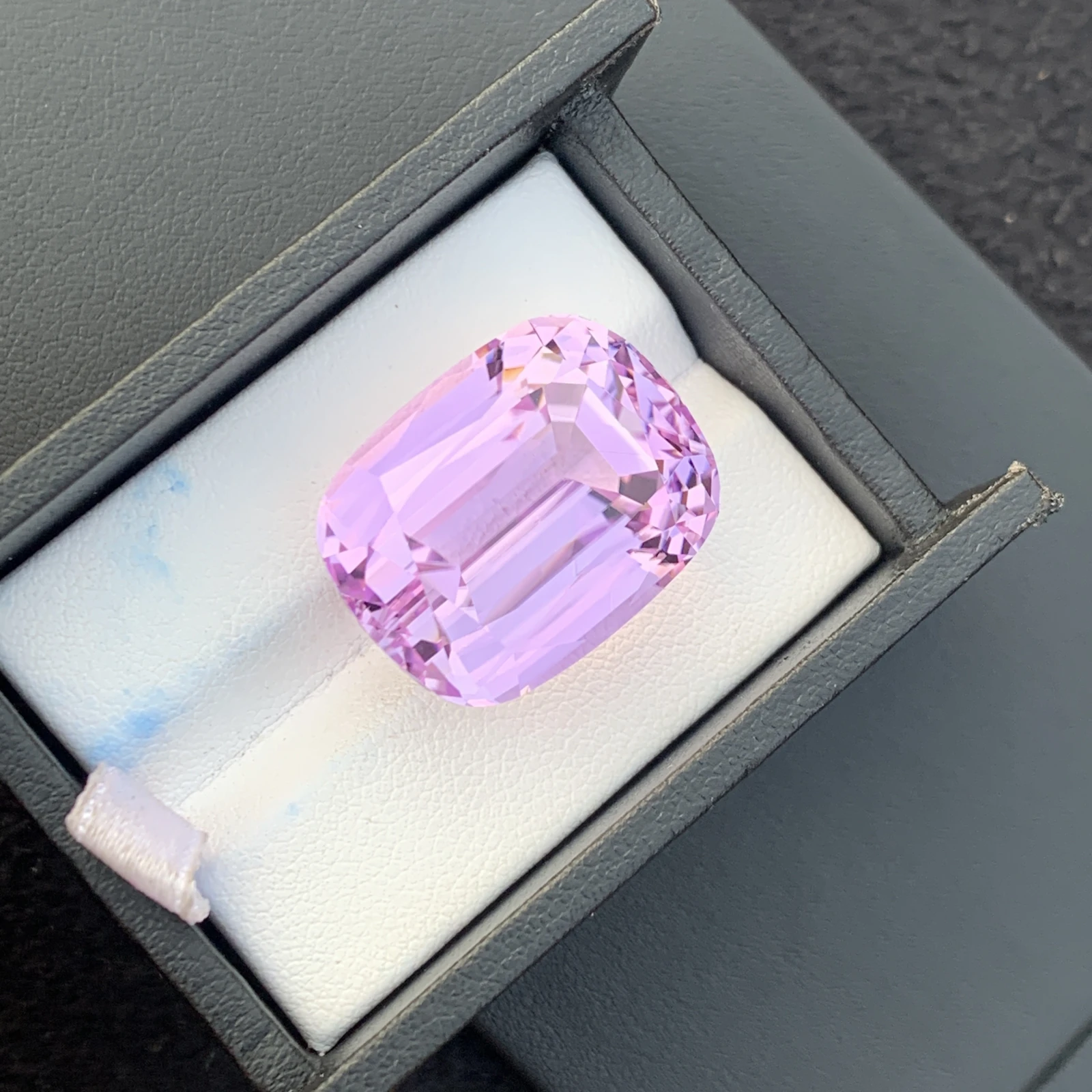 54.10ct Natural Pink Kunzite Cushion Loose Gemstone from Afghanistan — view 11