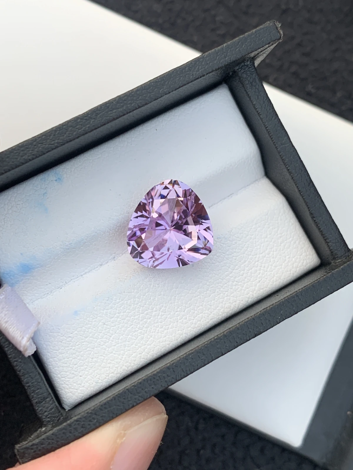 11.55ct Natural Unheated Pink Kunzite Heart Shape Loose Gemstone from Afghanistan — view 1