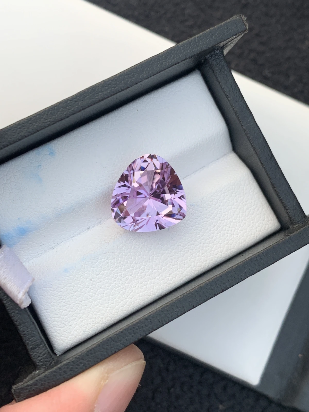 11.55ct Natural Unheated Pink Kunzite Heart Shape Loose Gemstone from Afghanistan — view 2