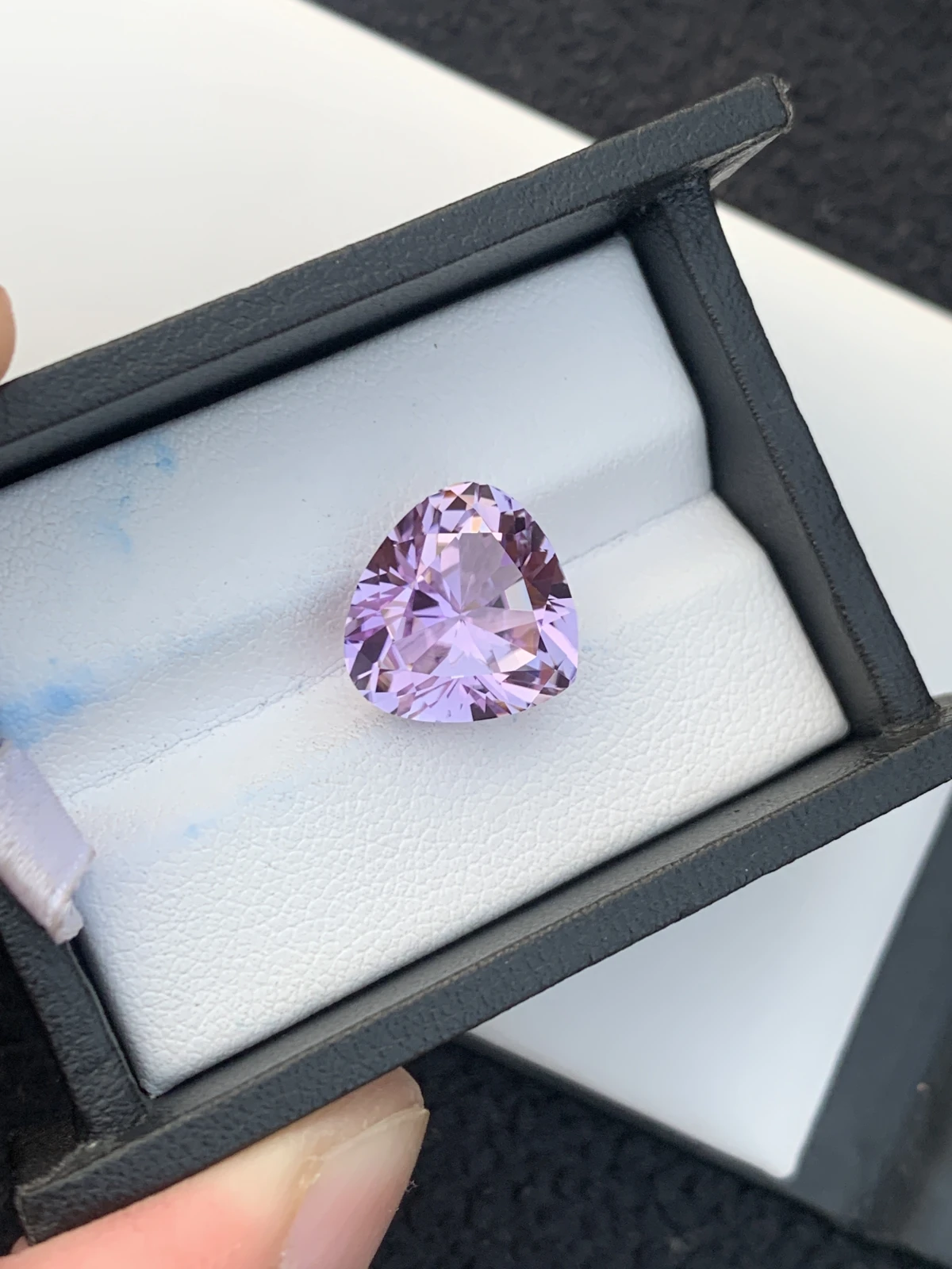 11.55ct Natural Unheated Pink Kunzite Heart Shape Loose Gemstone from Afghanistan — view 5
