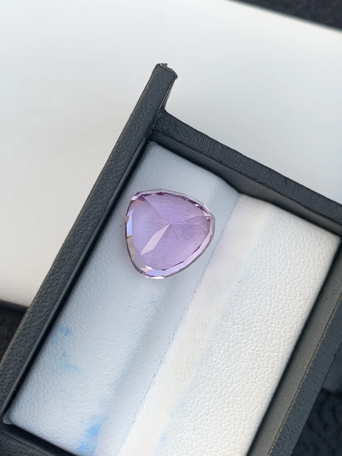 11.55ct Natural Unheated Pink Kunzite Heart Shape Loose Gemstone from Afghanistan — view 10