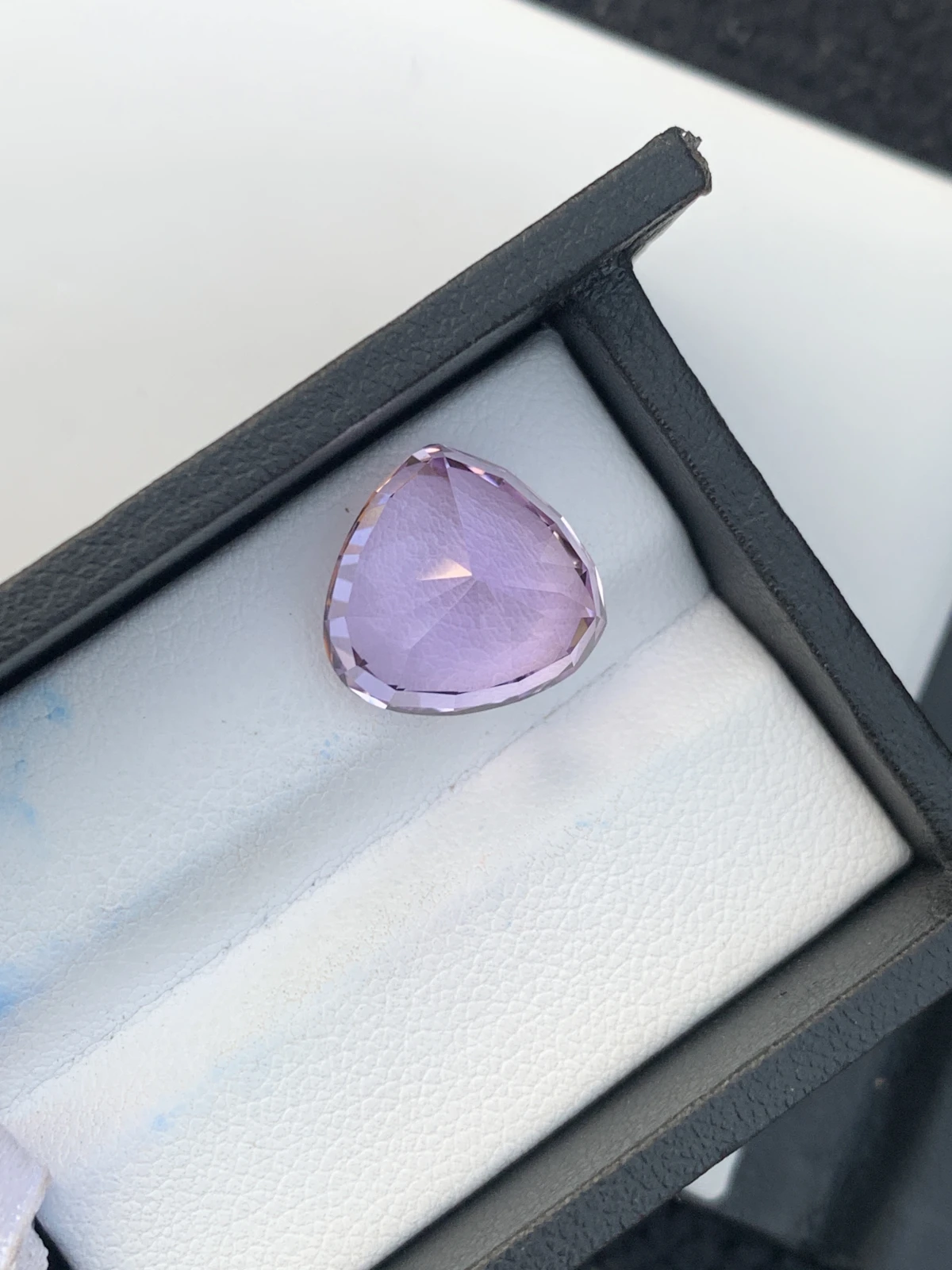11.55ct Natural Unheated Pink Kunzite Heart Shape Loose Gemstone from Afghanistan — view 9