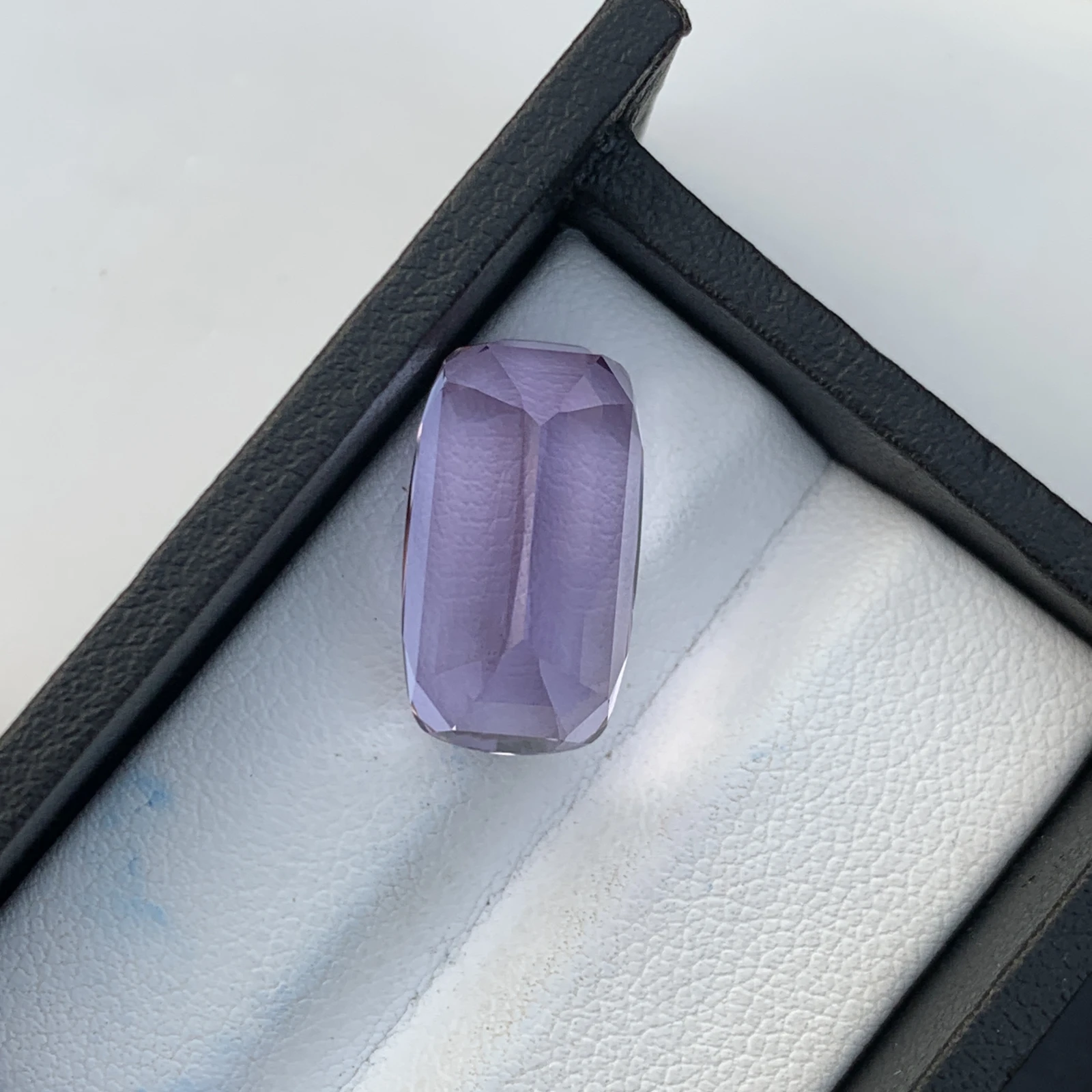 16.12 ct Natural Unheated Purple Kunzite Cushion Shape Loose Gemstone from Afghanistan — view 14