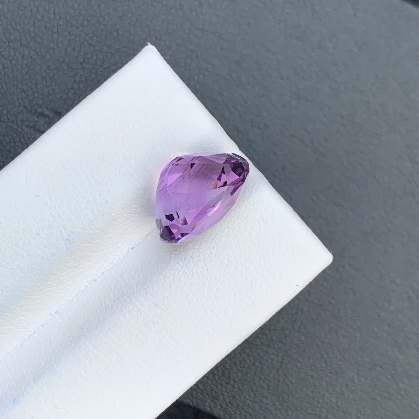 7.45 ct Natural Purple Amethyst Oval Shape Loose Gemstone — view 12