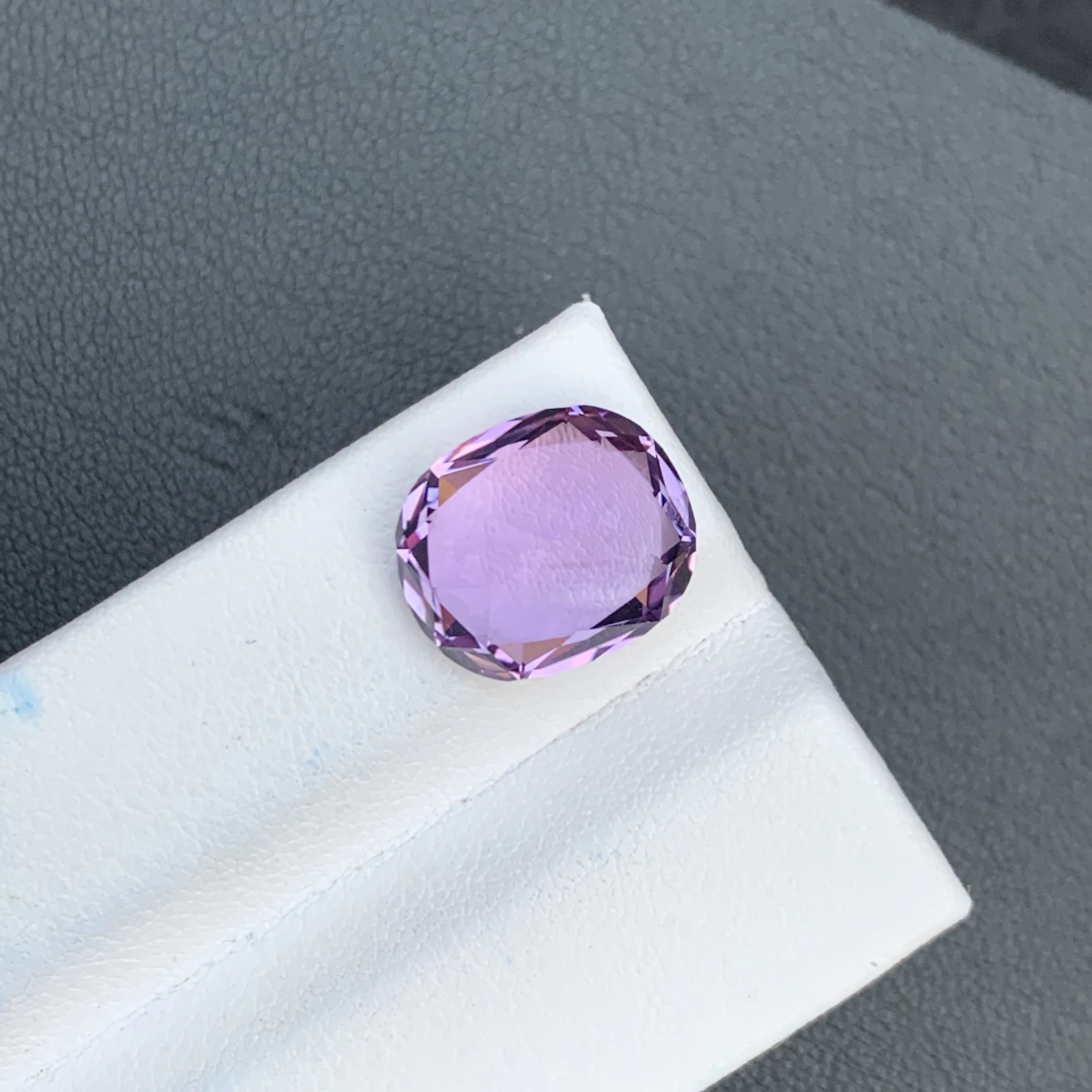 7.45 ct Natural Purple Amethyst Oval Shape Loose Gemstone — view 13