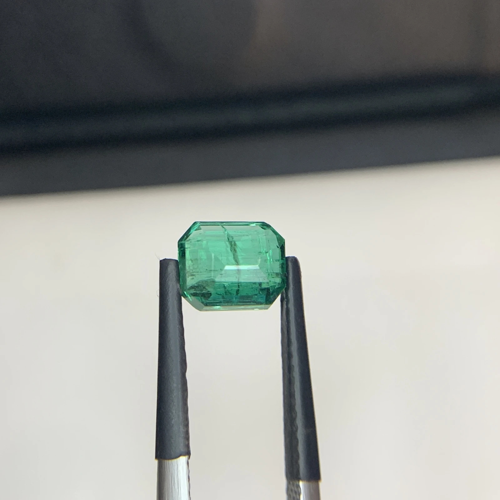 IGI Certified 1.78 ct Natural Panjshir Emerald Octagon Shape Loose Gemstone from Afghanistan — view 8