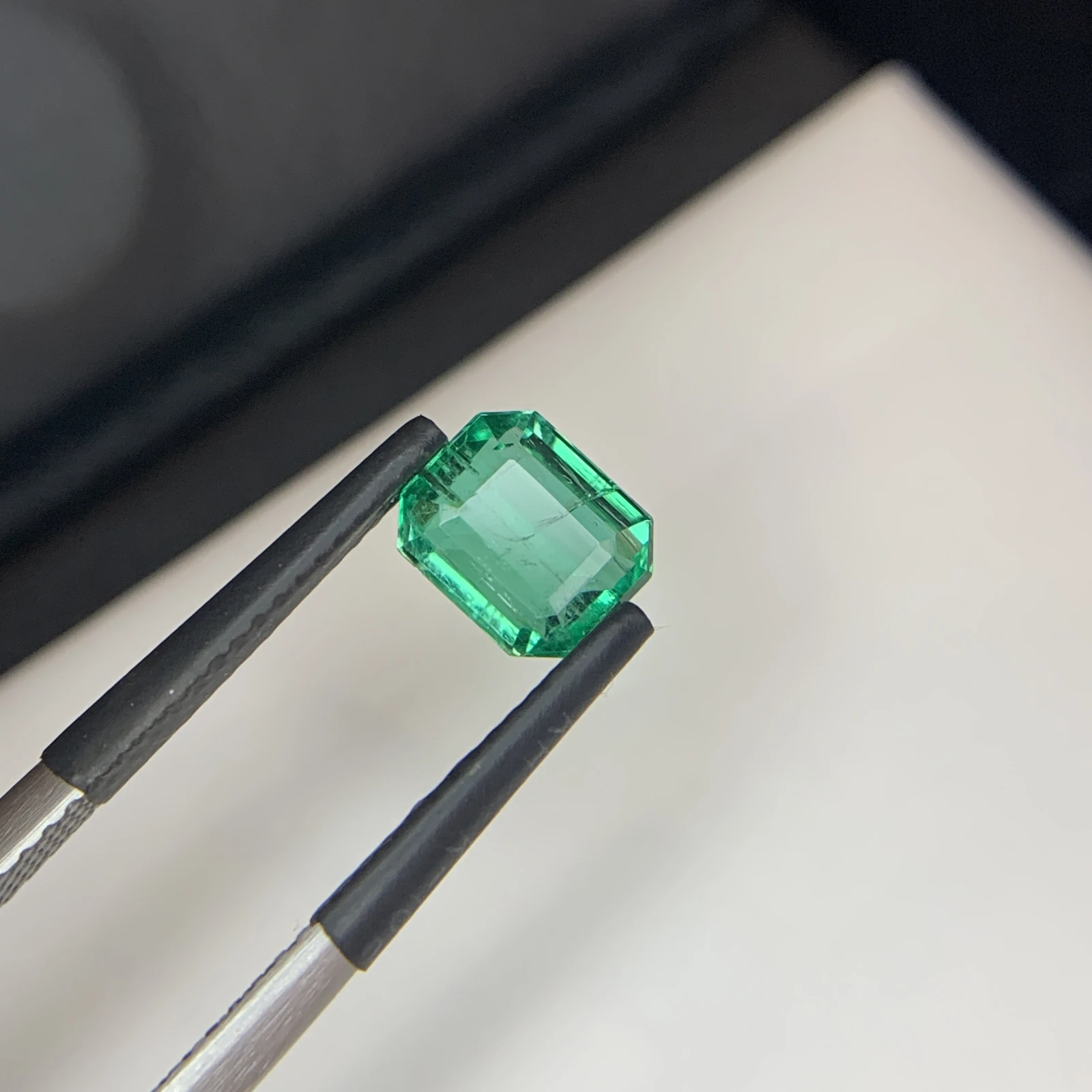IGI Certified 1.78 ct Natural Panjshir Emerald Octagon Shape Loose Gemstone from Afghanistan — view 11