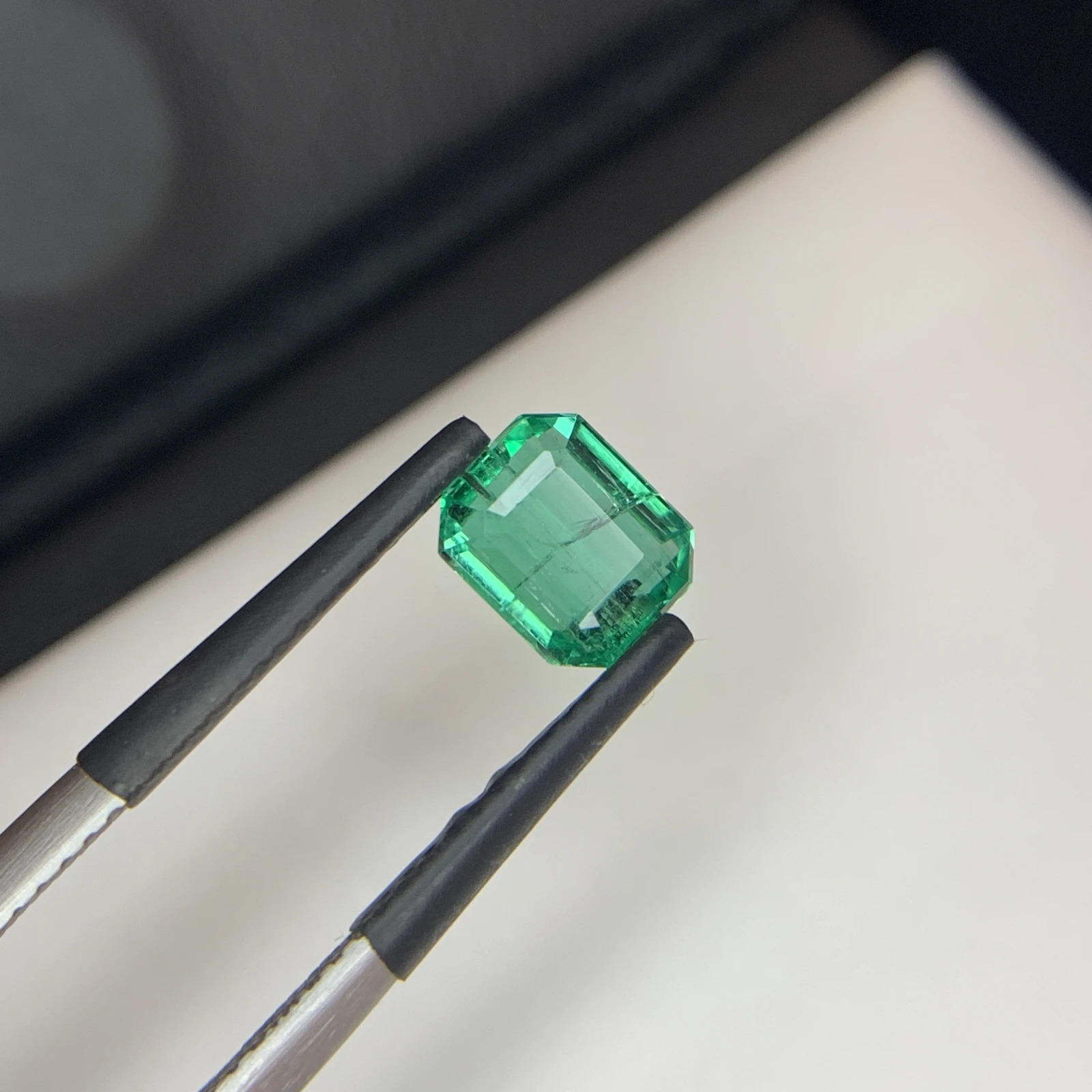 IGI Certified 1.78 ct Natural Panjshir Emerald Octagon Shape Loose Gemstone from Afghanistan — view 12