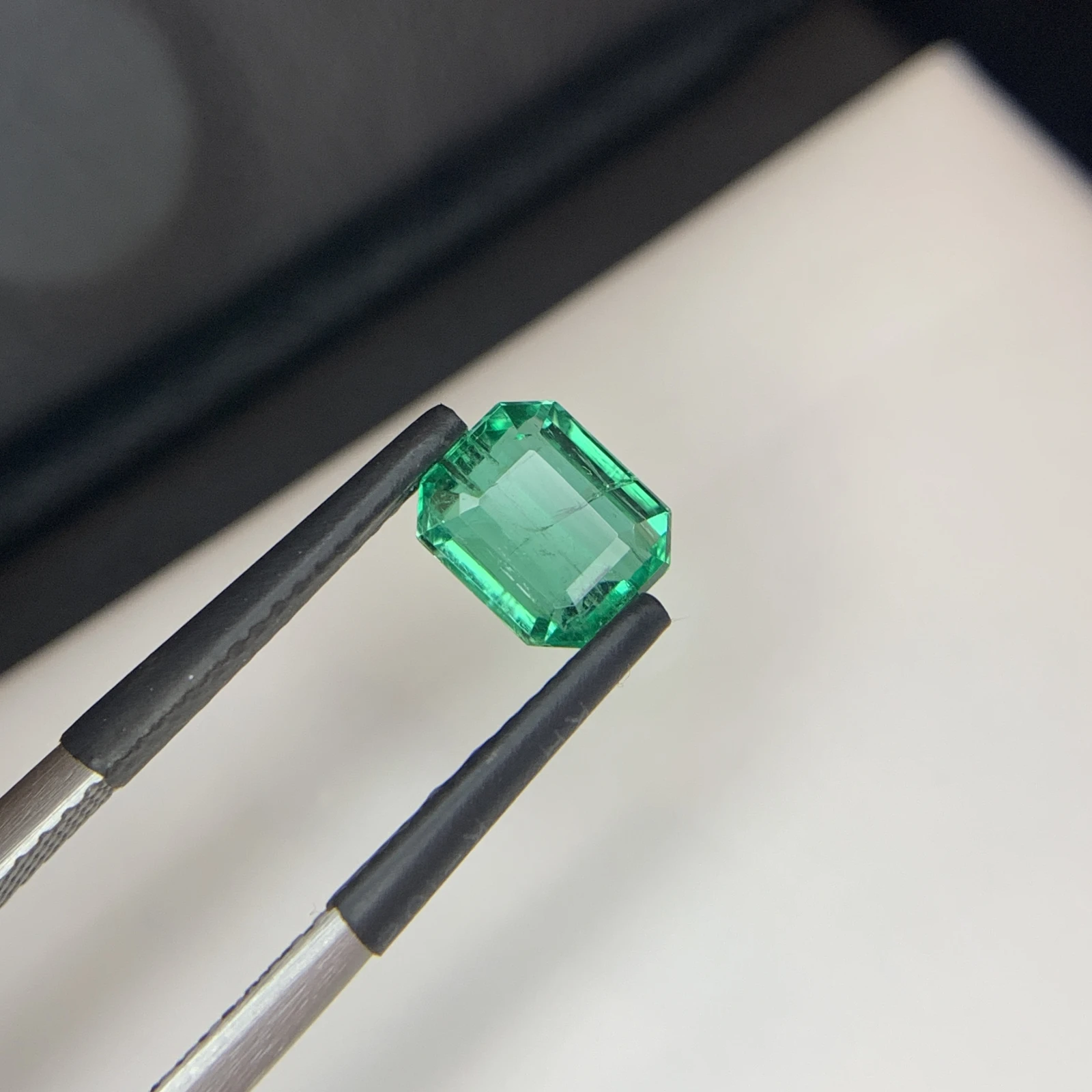 IGI Certified 1.78 ct Natural Panjshir Emerald Octagon Shape Loose Gemstone from Afghanistan — view 13