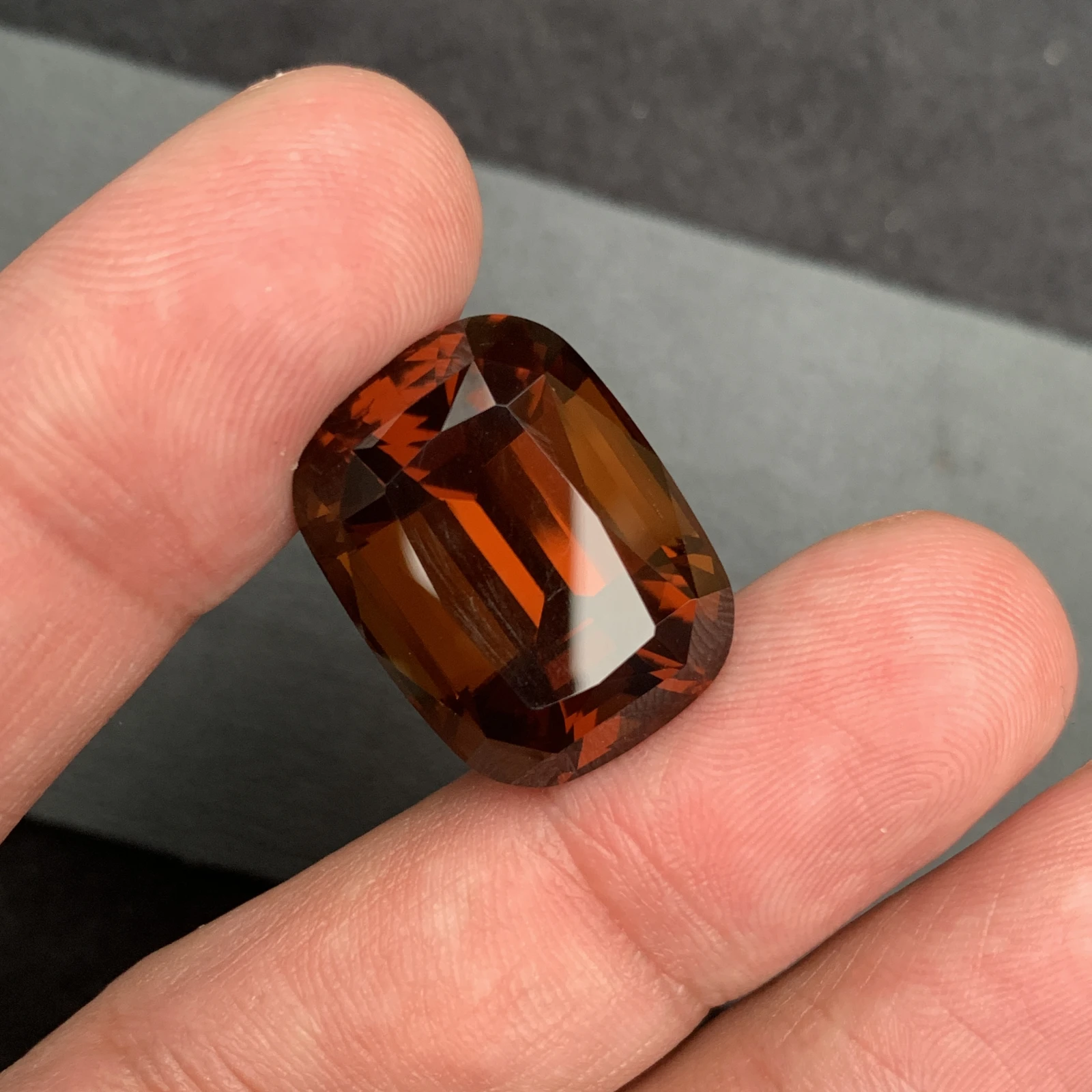 Natural Citrine 34.30 Carat Statement Jewelry Piece, Healing Crystal Gemstone Loose — view 1