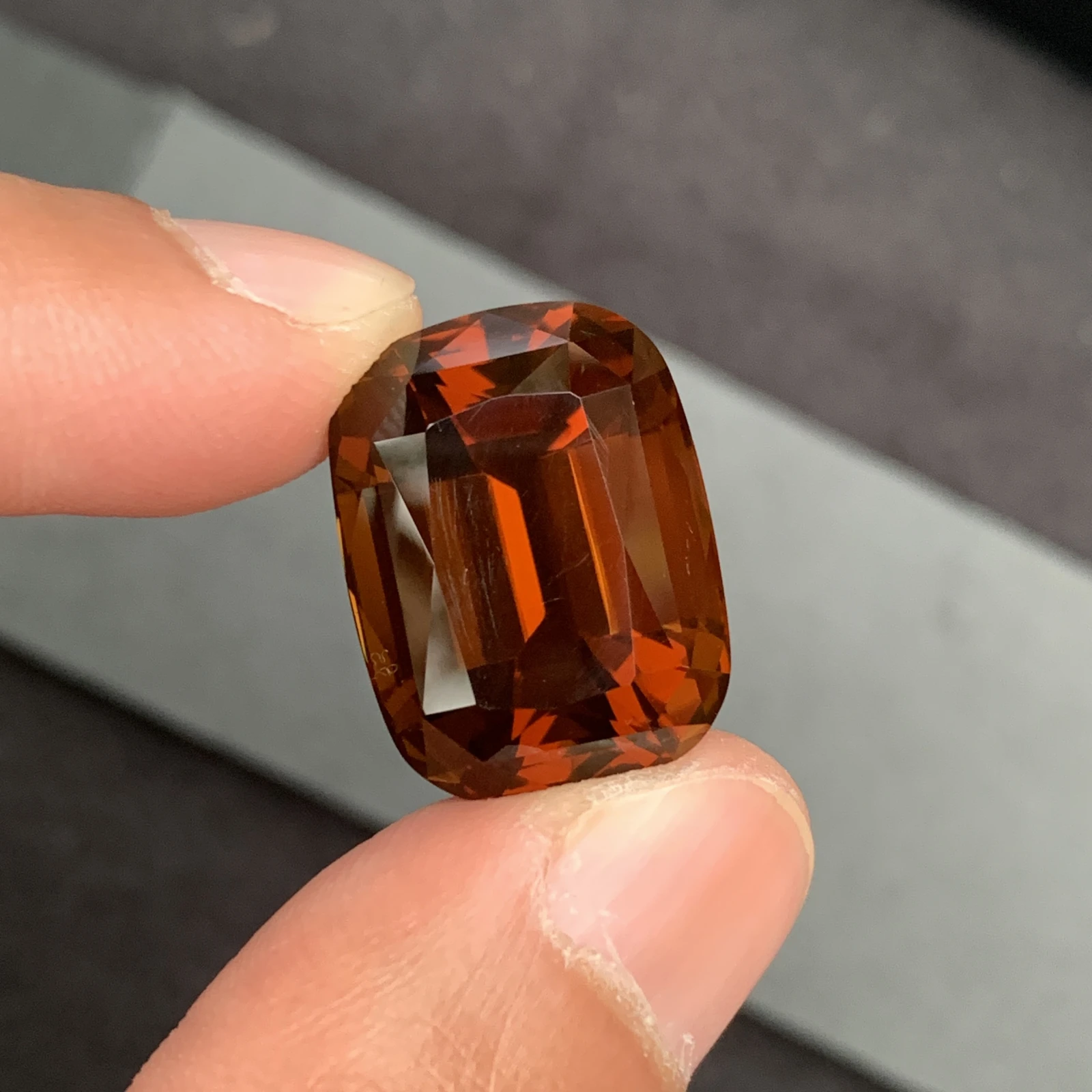 Natural Citrine 34.30 Carat Statement Jewelry Piece, Healing Crystal Gemstone Loose — view 3