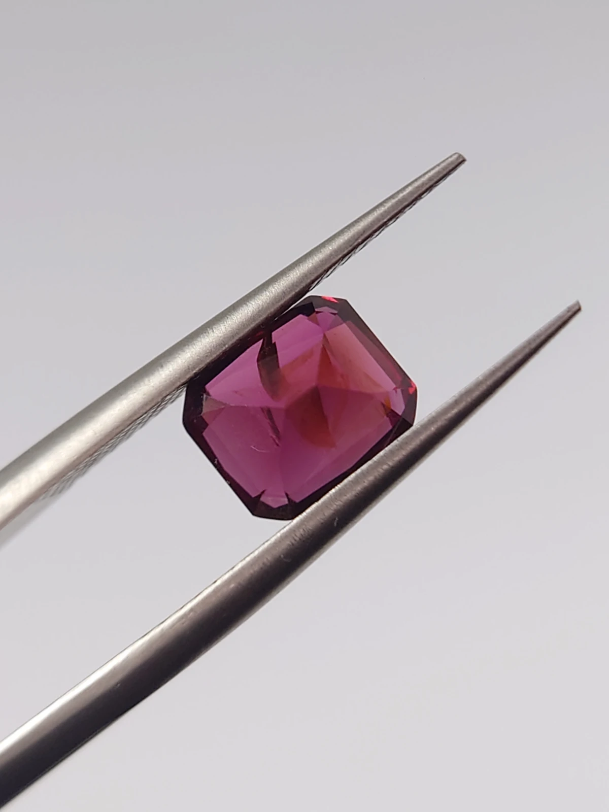1.91 ct Natural Tanzania Malaya Garnet in Modified Cushion Cut — view 2