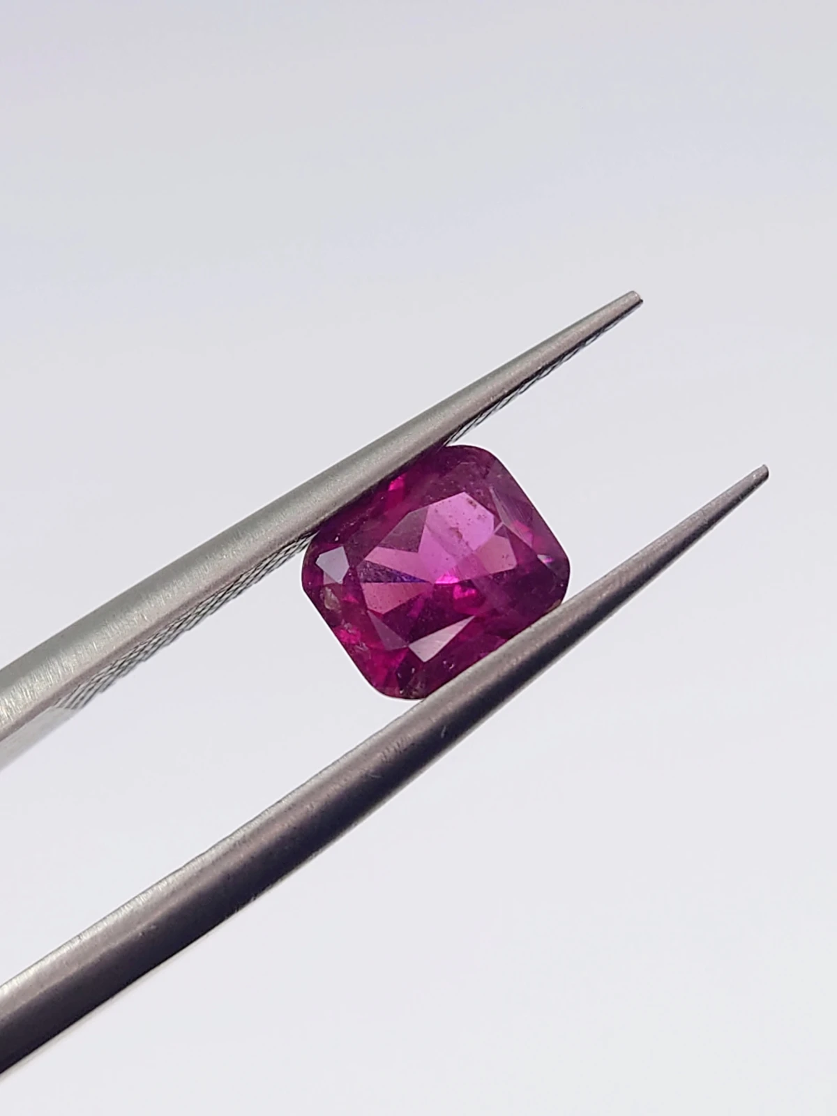1.08ct Natural Malaya Garnet in Modified Cushion Cut from Tanzania — view 1