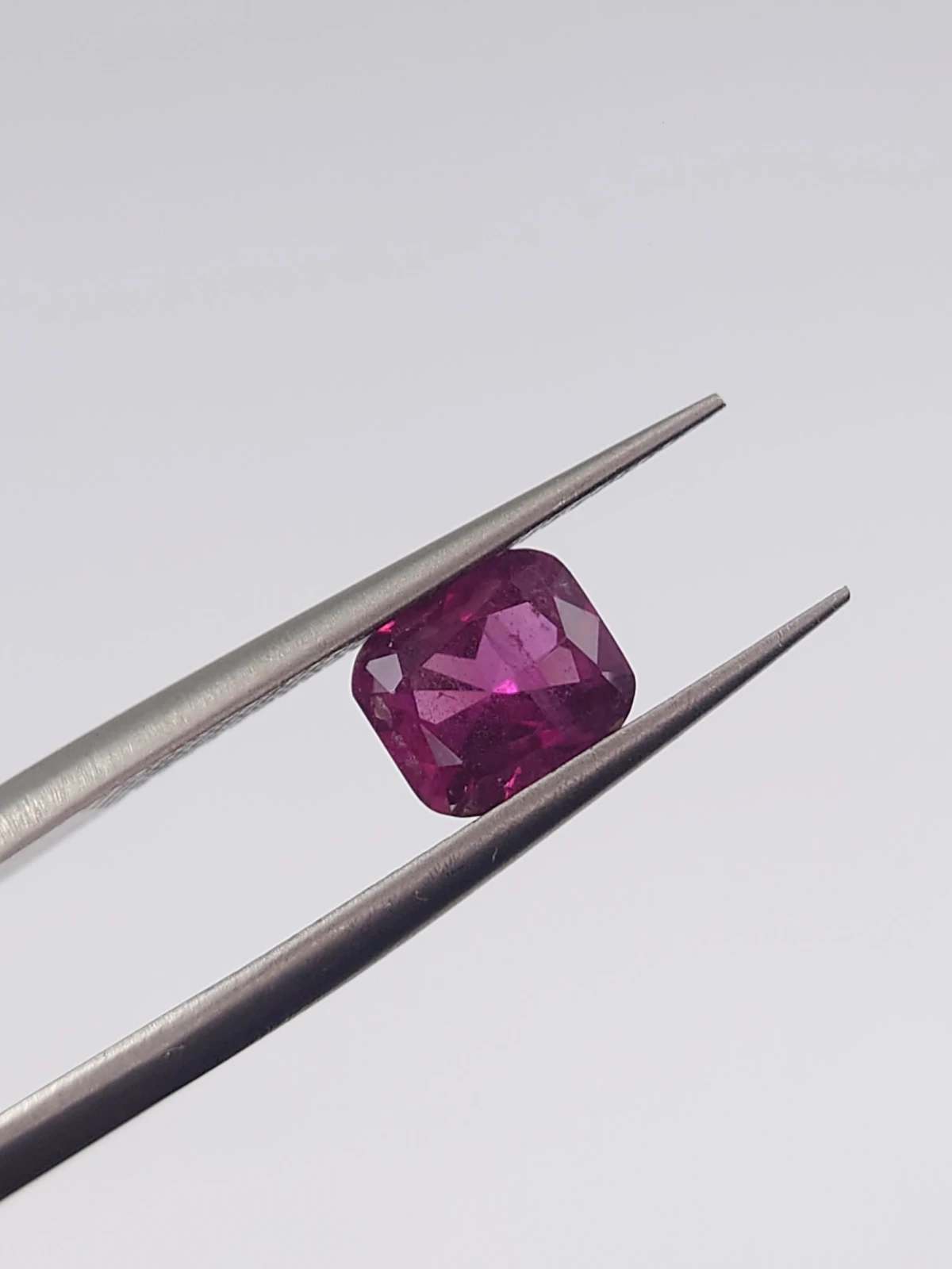 1.08ct Natural Malaya Garnet in Modified Cushion Cut from Tanzania — view 4