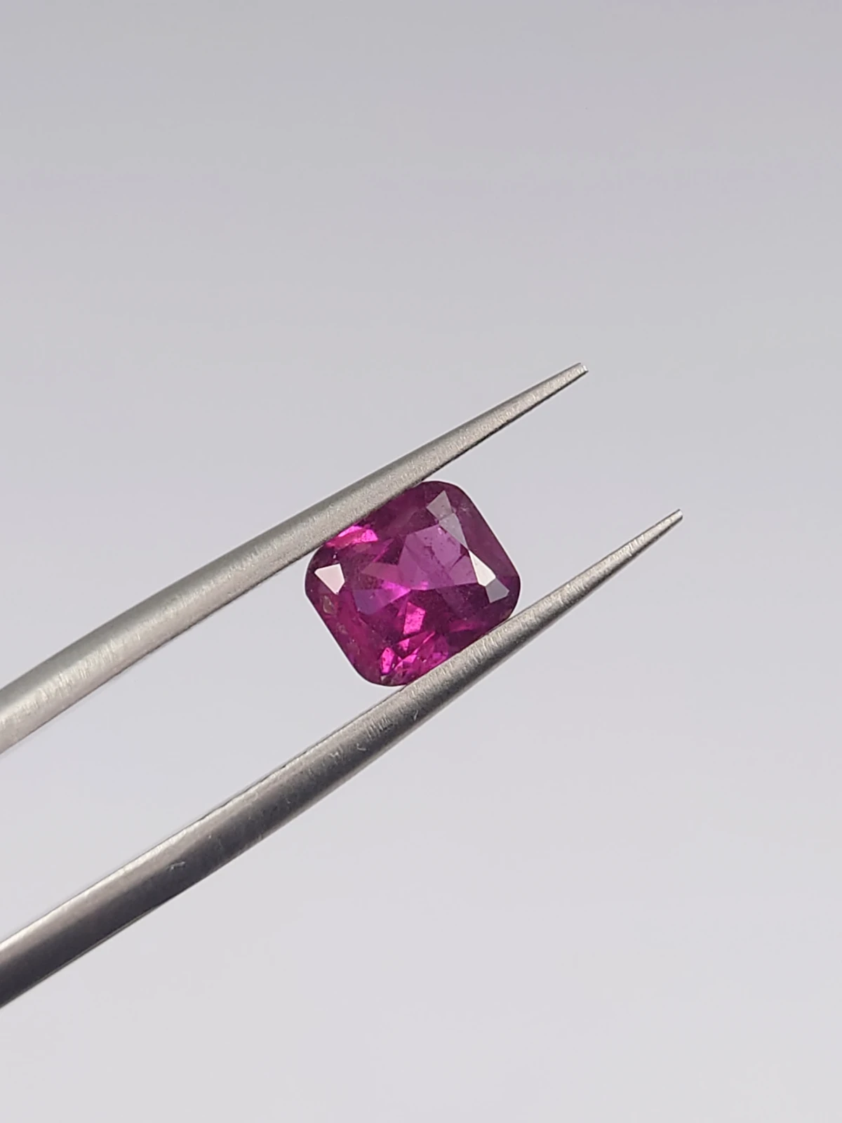 1.08ct Natural Malaya Garnet in Modified Cushion Cut from Tanzania — view 6