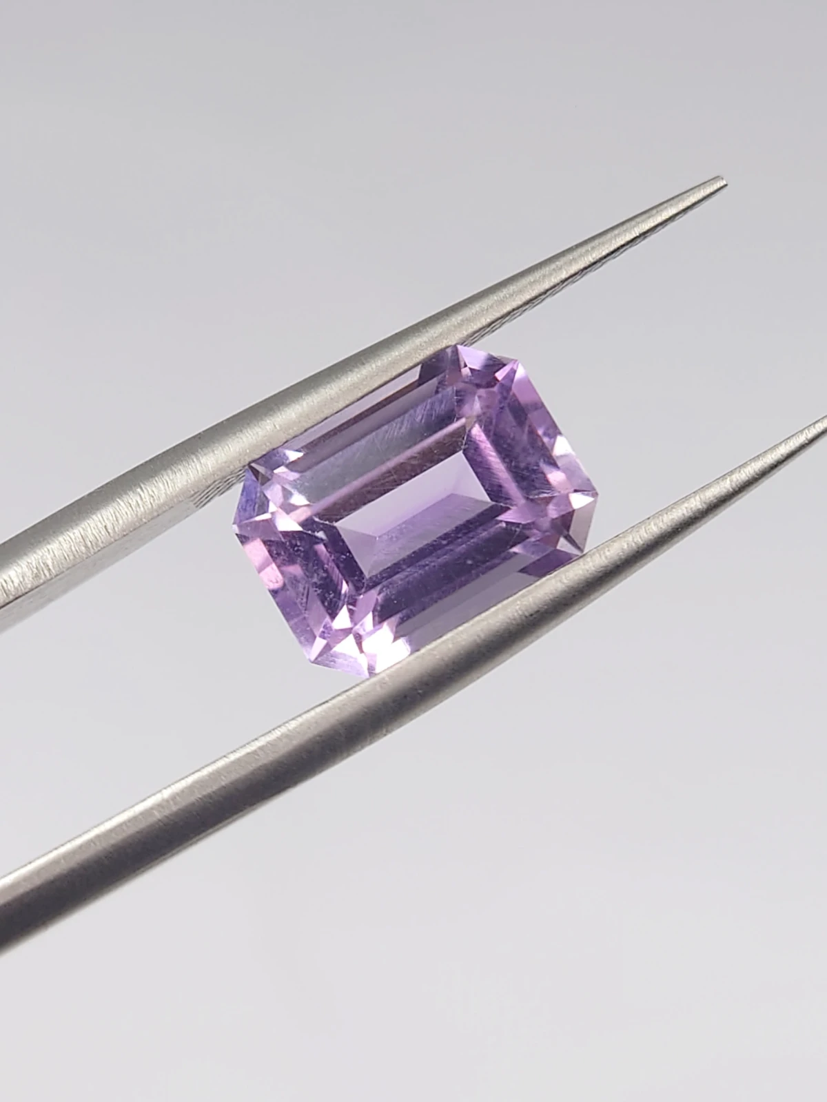 2.7ct Natural Amethyst Ascher Cut Loose From Nigeria — view 7