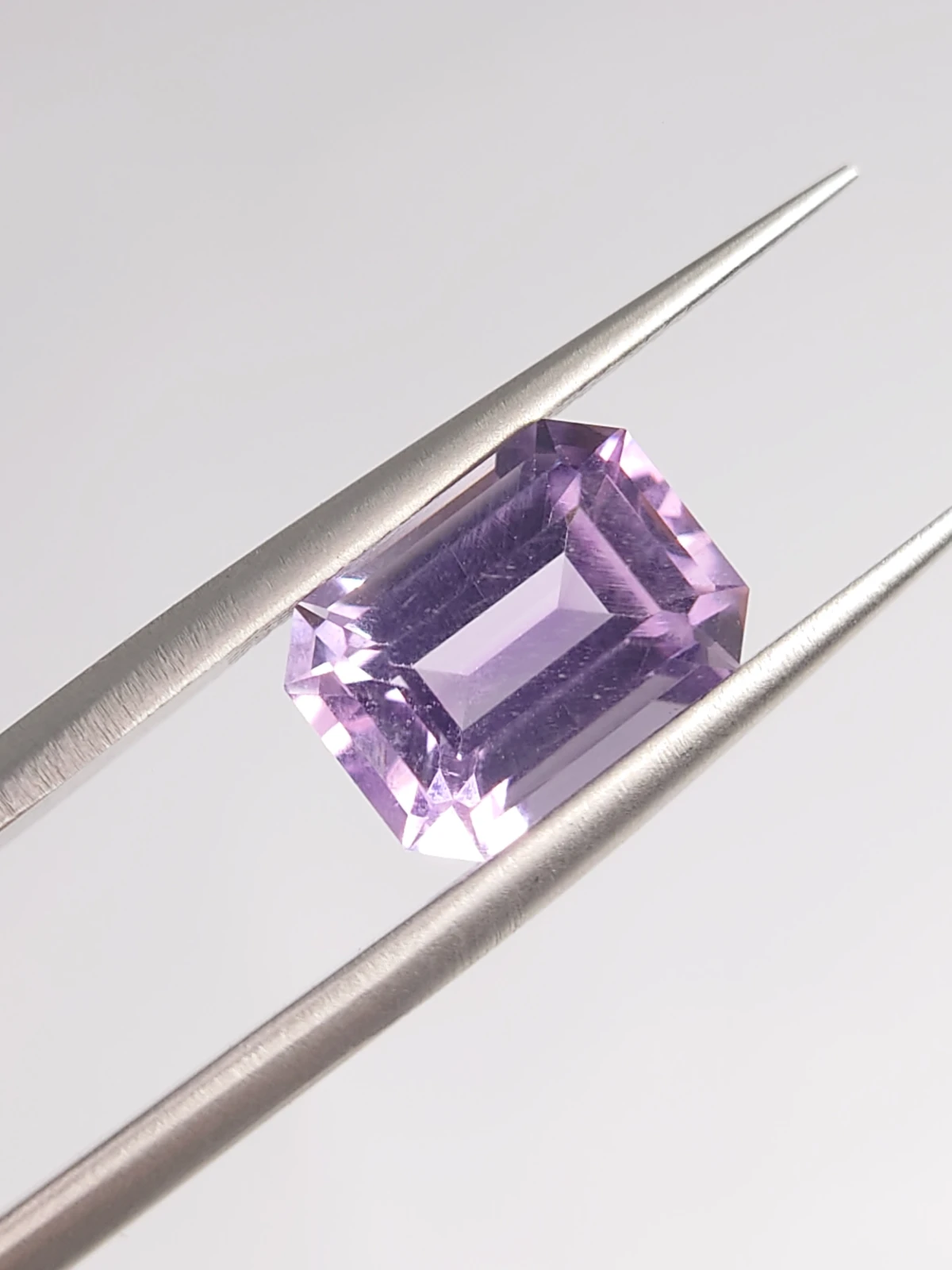 2.7ct Natural Amethyst Ascher Cut Loose From Nigeria — view 2