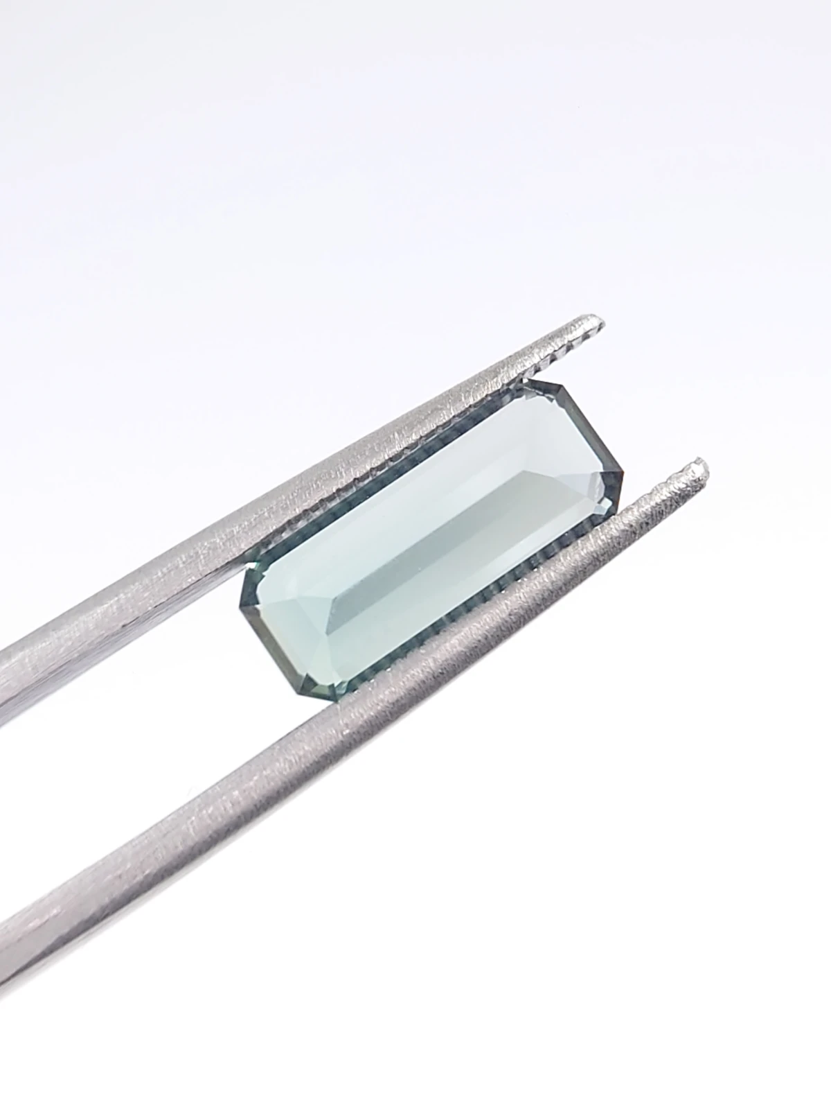 2.23ct Natural Lagoon Tourmaline Emerald Cut Gemstone  From Afghanistan — view 2