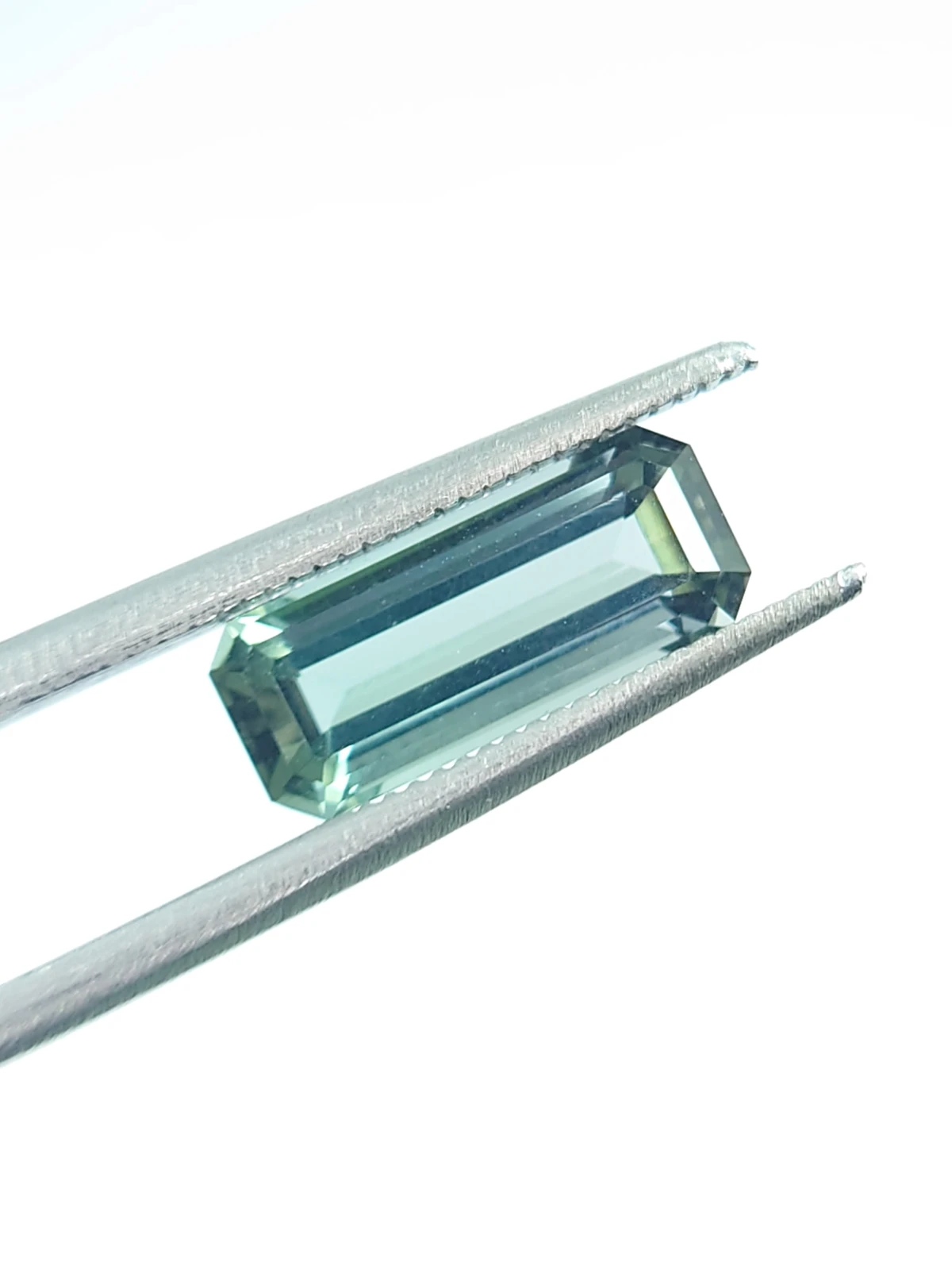 2.23ct Natural Lagoon Tourmaline Emerald Cut Gemstone  From Afghanistan — view 3