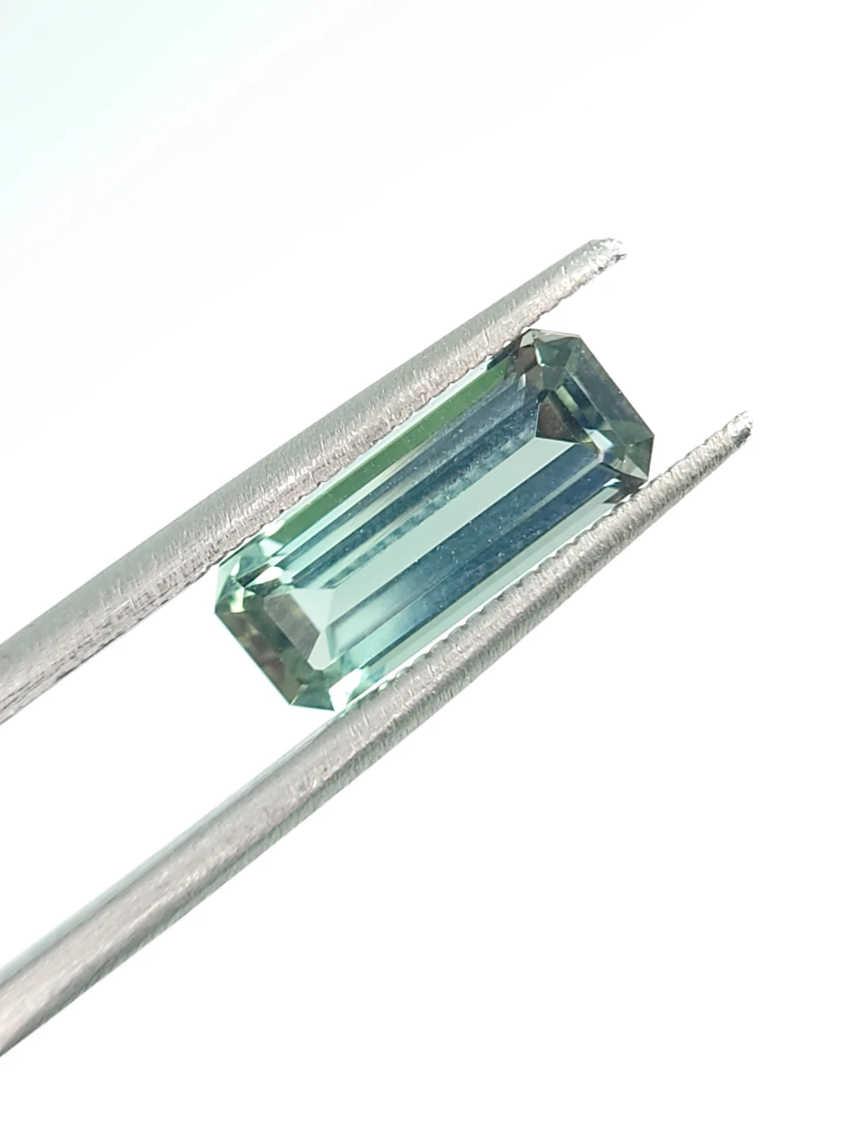 2.23ct Natural Lagoon Tourmaline Emerald Cut Gemstone  From Afghanistan — view 5