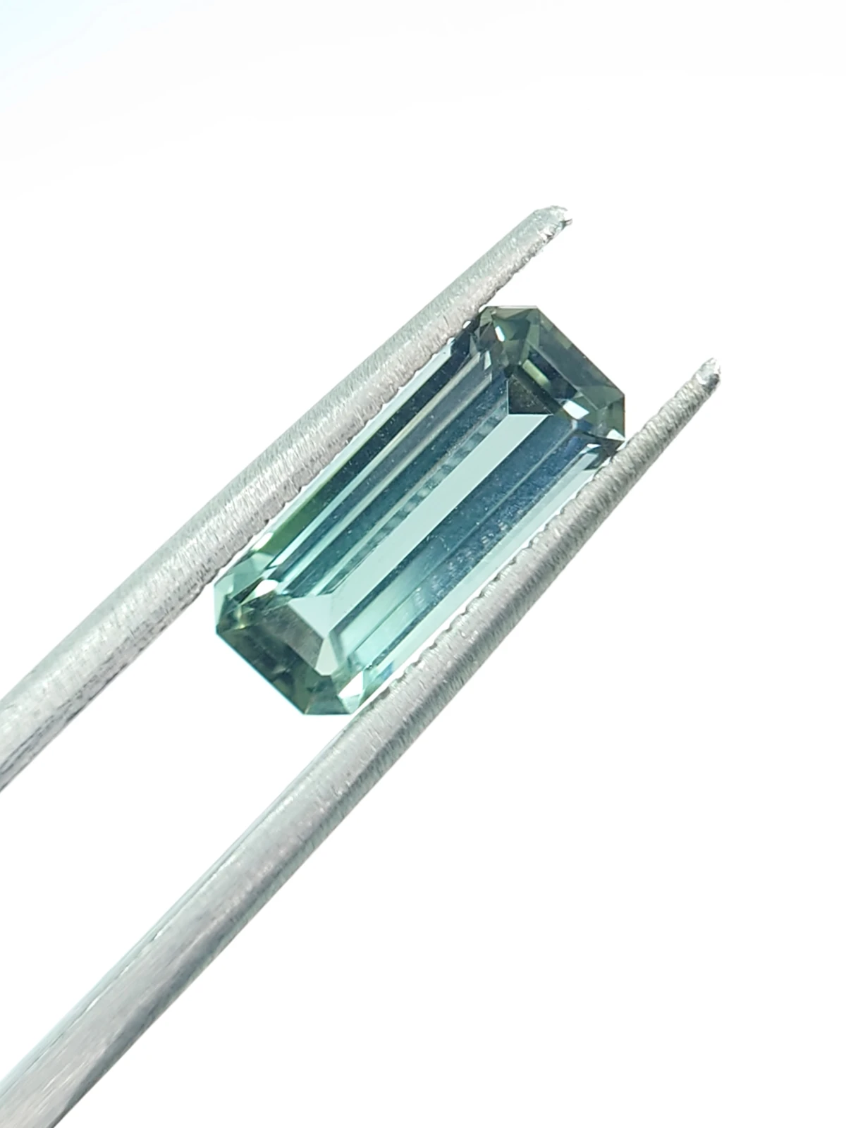 2.23ct Natural Lagoon Tourmaline Emerald Cut Gemstone  From Afghanistan — view 6