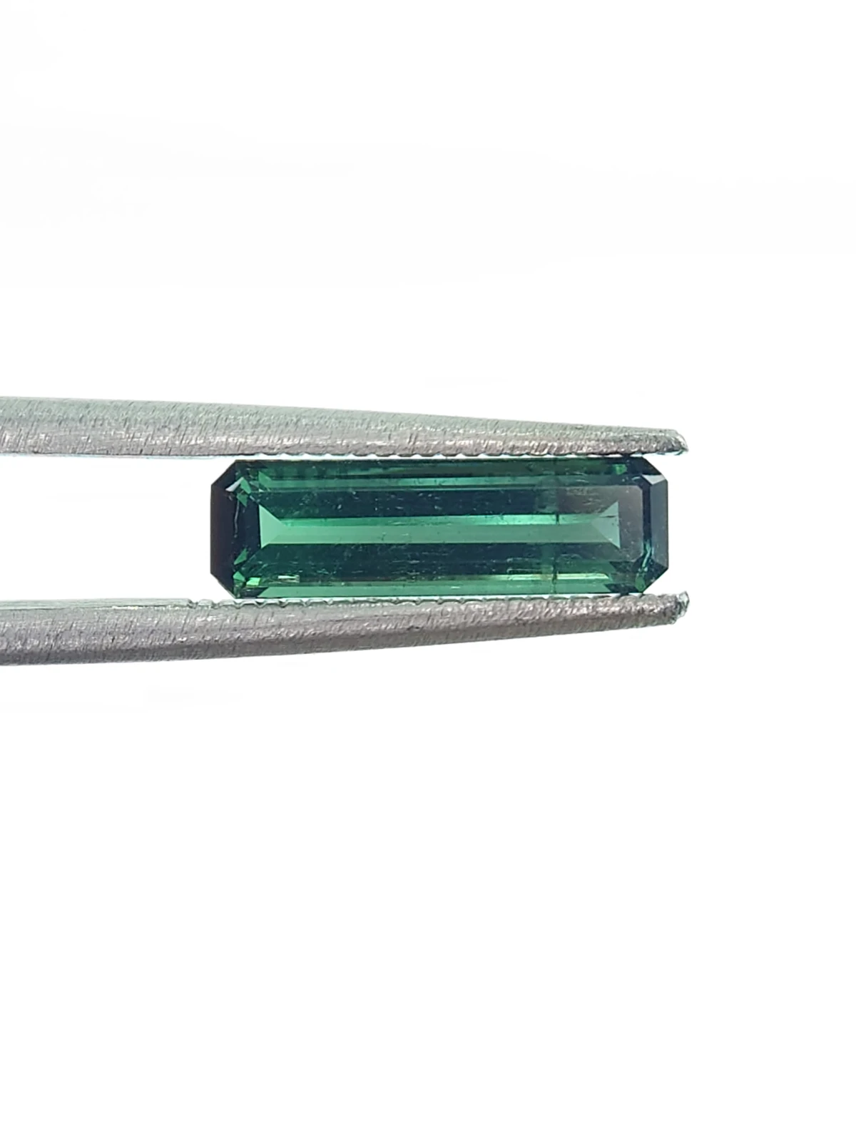 1.24ct Natural Teal Tourmaline Octagon Step Cut Loose Gemstone From Afghanistan — view 3