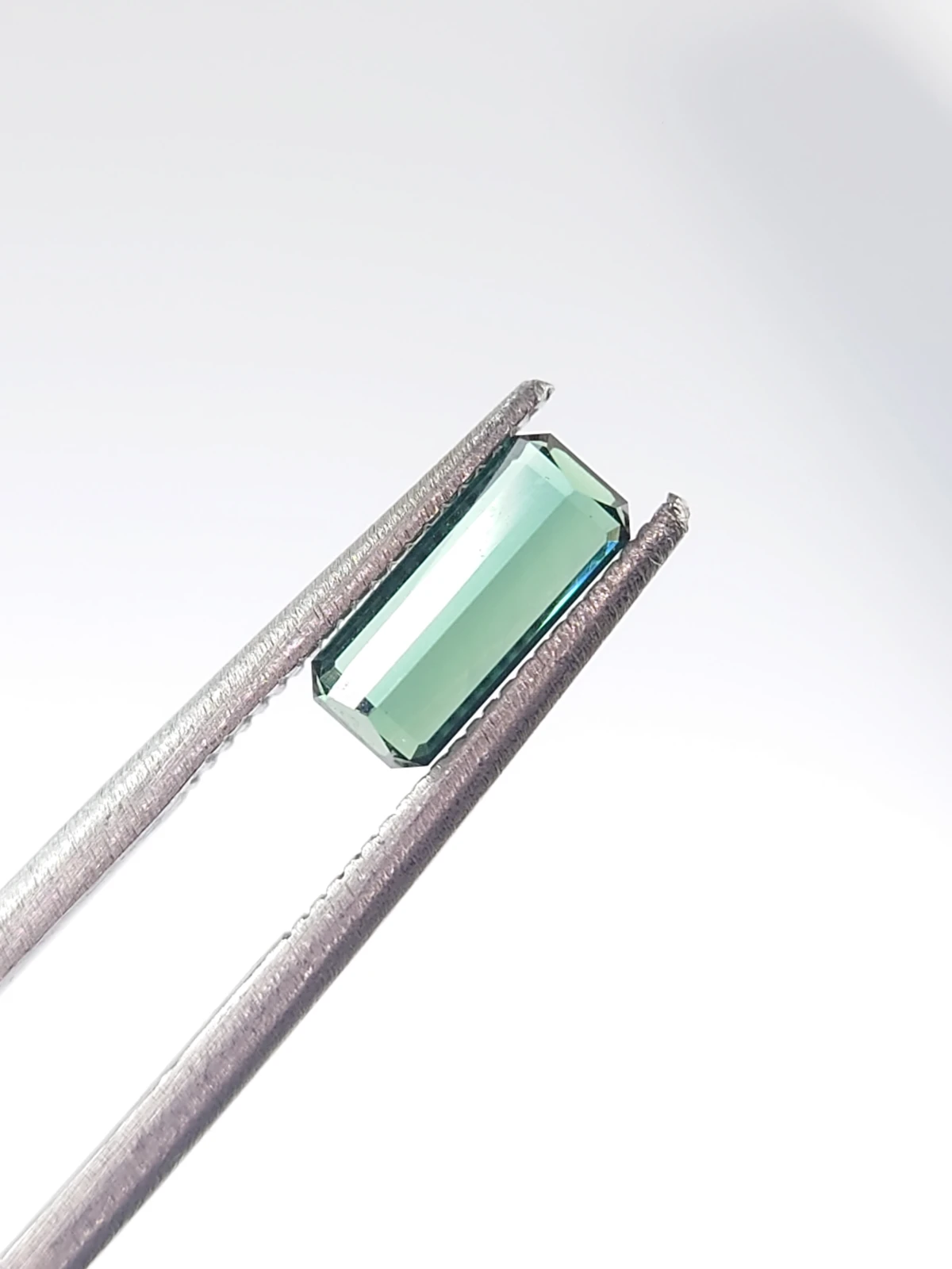0.71ct Natural Green Tourmaline Octagon Step Cut Loose Gemstone From Afghanistan — view 1