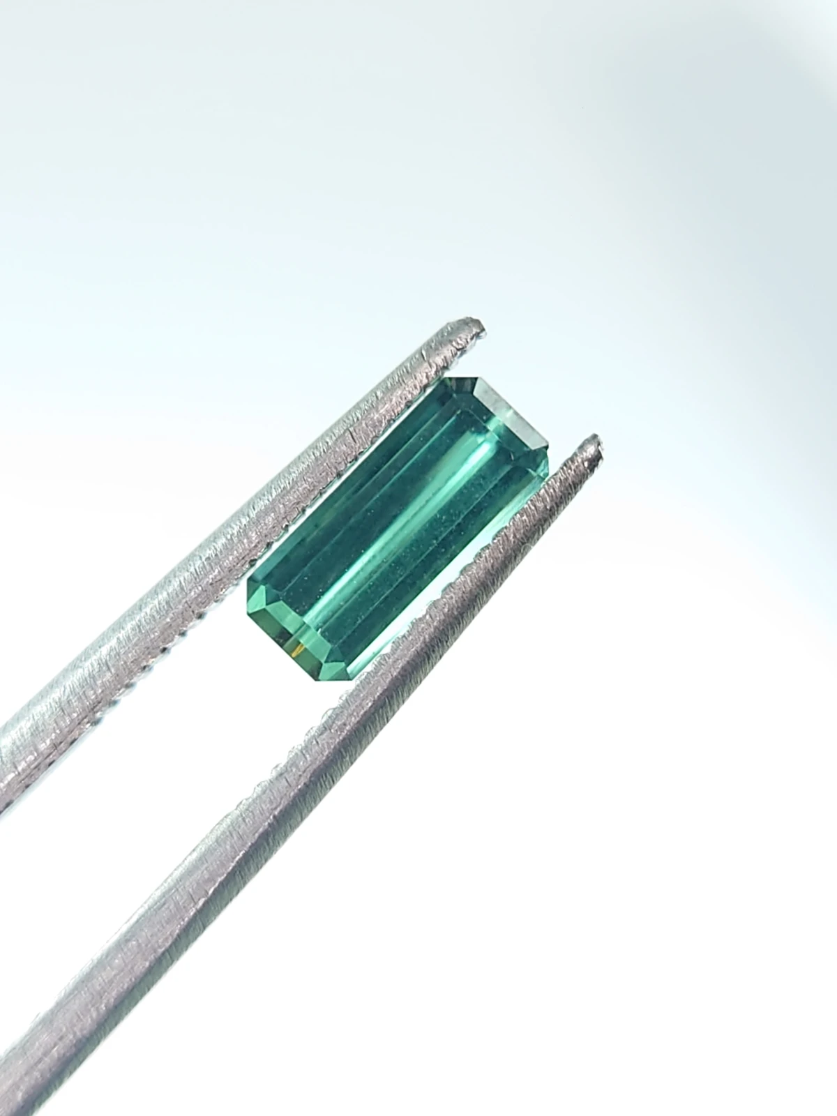 0.71ct Natural Green Tourmaline Octagon Step Cut Loose Gemstone From Afghanistan — view 3