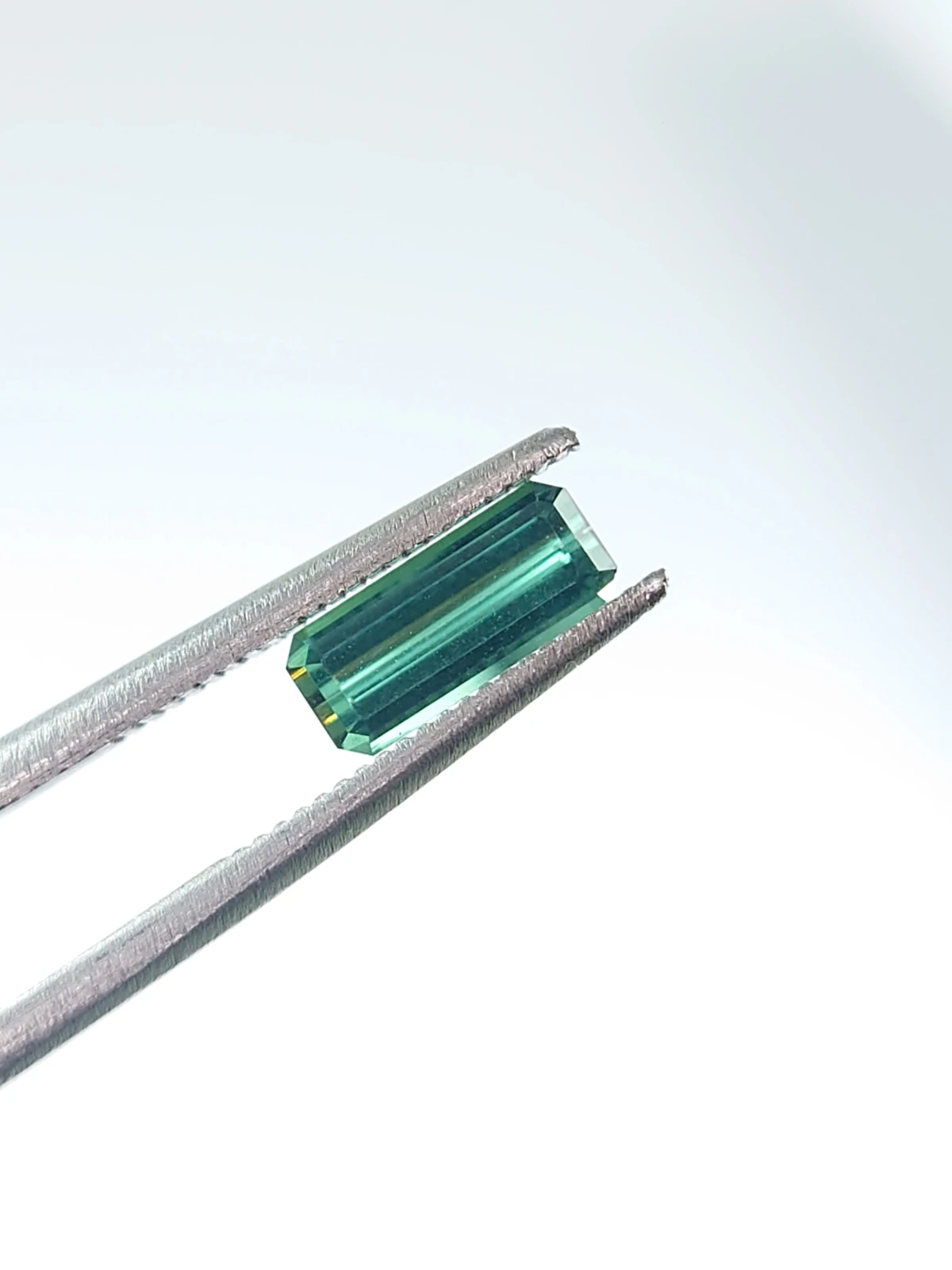 0.71ct Natural Green Tourmaline Octagon Step Cut Loose Gemstone From Afghanistan — view 4