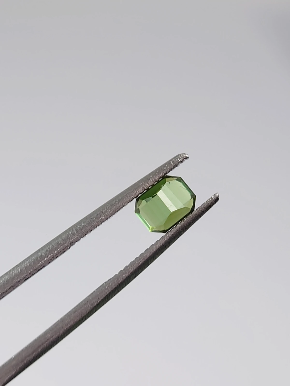 0.62ct Natural Green Tourmaline Cushion Cut Loose Gemstone From Afghanistan — view 2