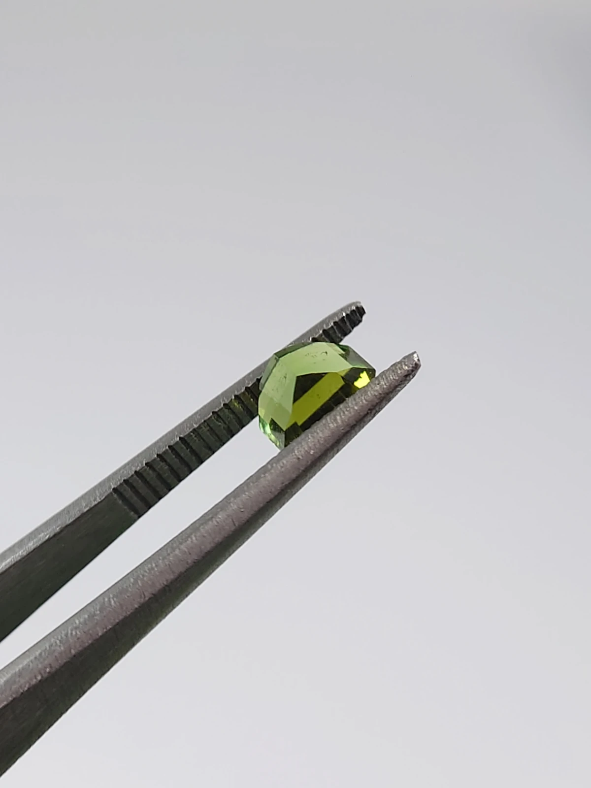 0.62ct Natural Green Tourmaline Cushion Cut Loose Gemstone From Afghanistan — view 3