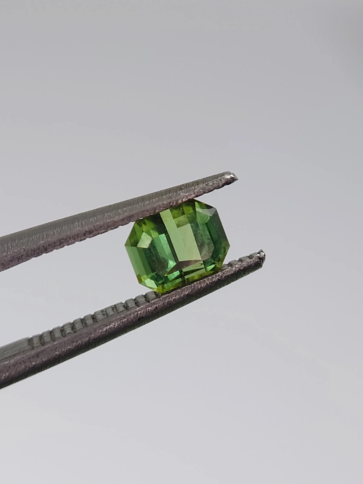 0.62ct Natural Green Tourmaline Cushion Cut Loose Gemstone From Afghanistan — view 6