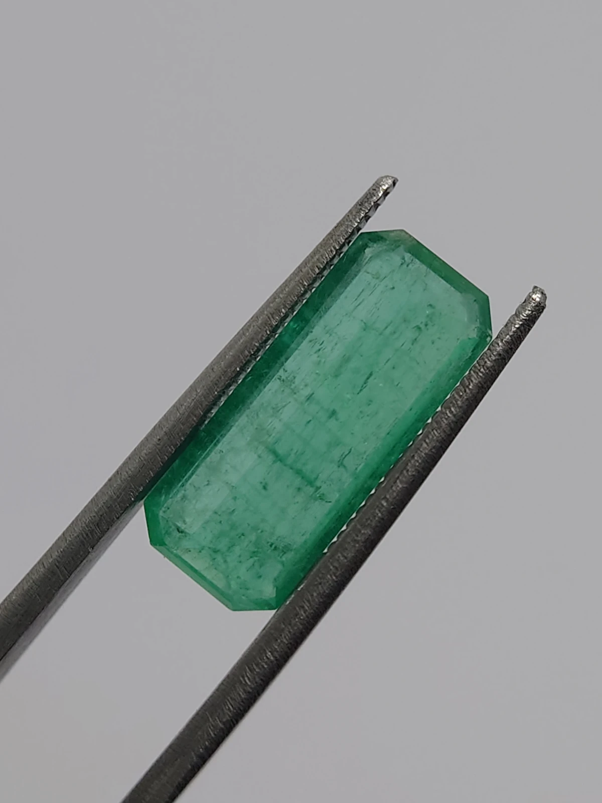 3.85ct Natural Emerald Loose Gemstone From Panjshir Afghanistan — view 2