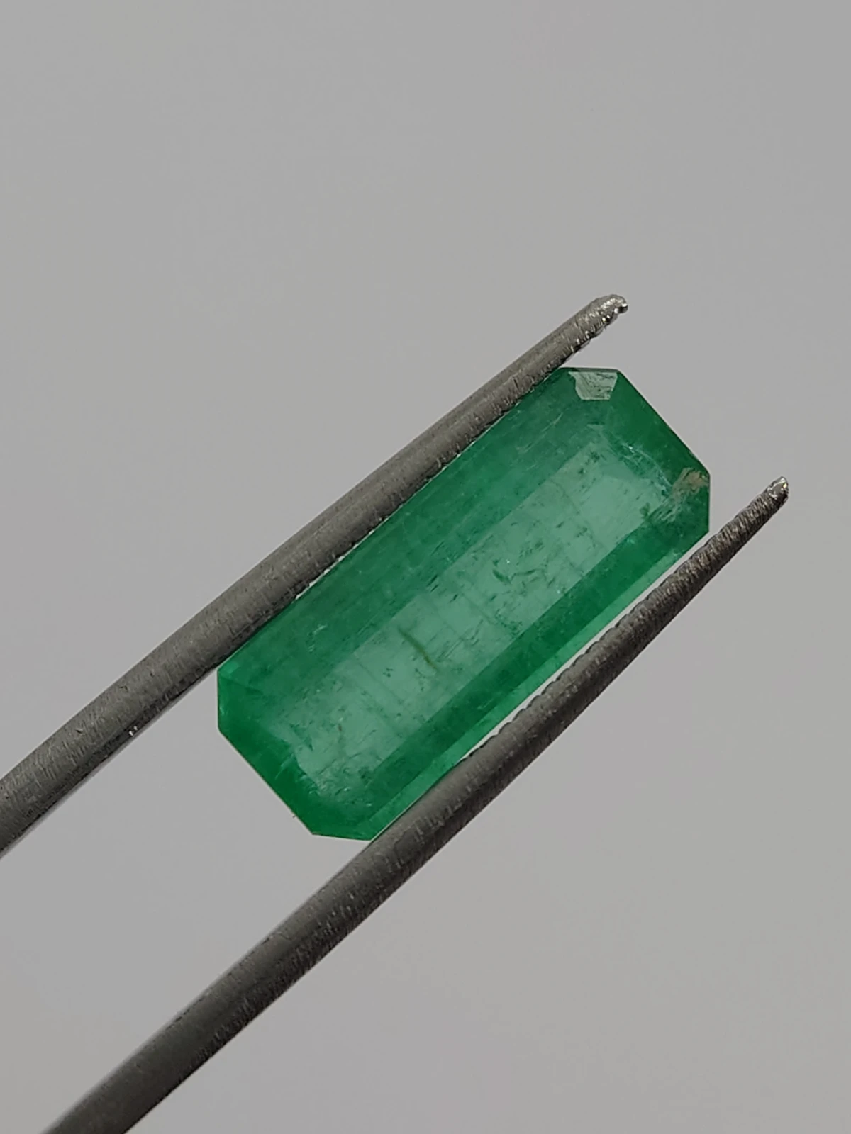 3.85ct Natural Emerald Loose Gemstone From Panjshir Afghanistan — view 5