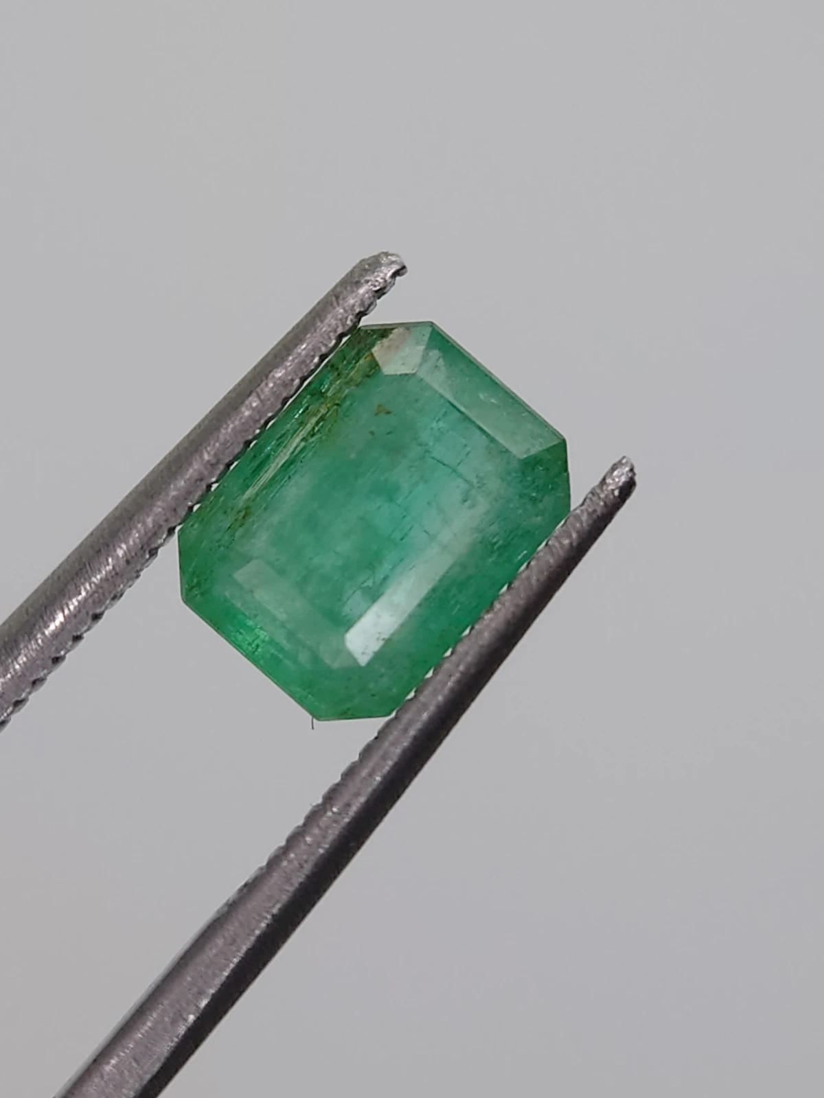 1.39ct Natural Emerald Octagon Cut From Panjshir Afghanistan — view 4