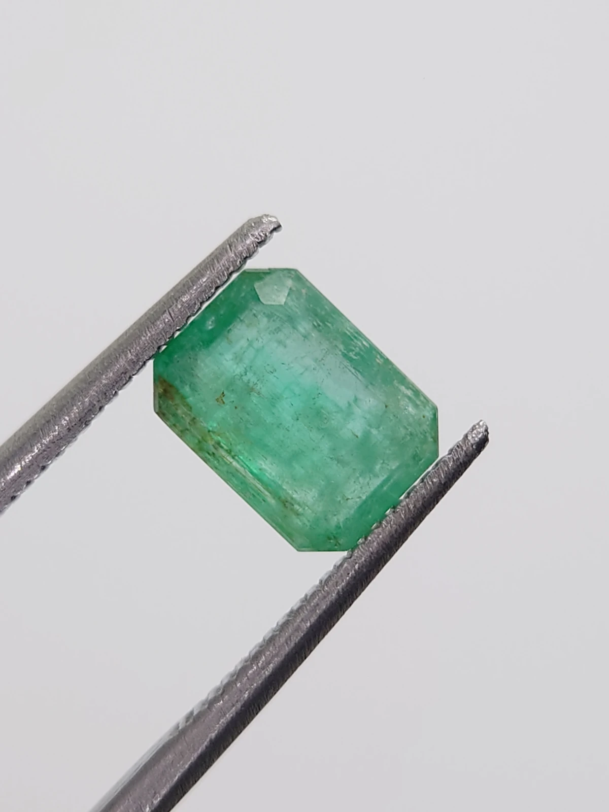 1.39ct Natural Emerald Octagon Cut From Panjshir Afghanistan — view 5
