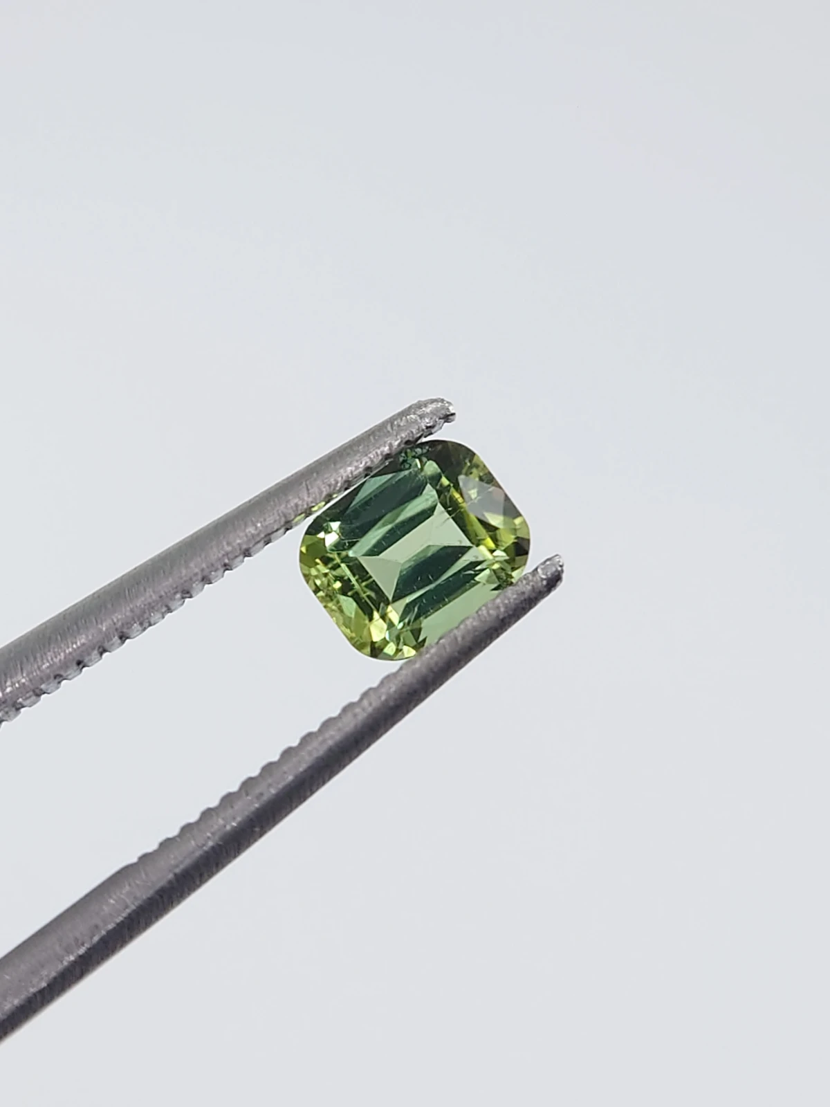 0.57ct Natural Tourmaline Cushion Cut Loose Gemstone From Afghanistan — view 1