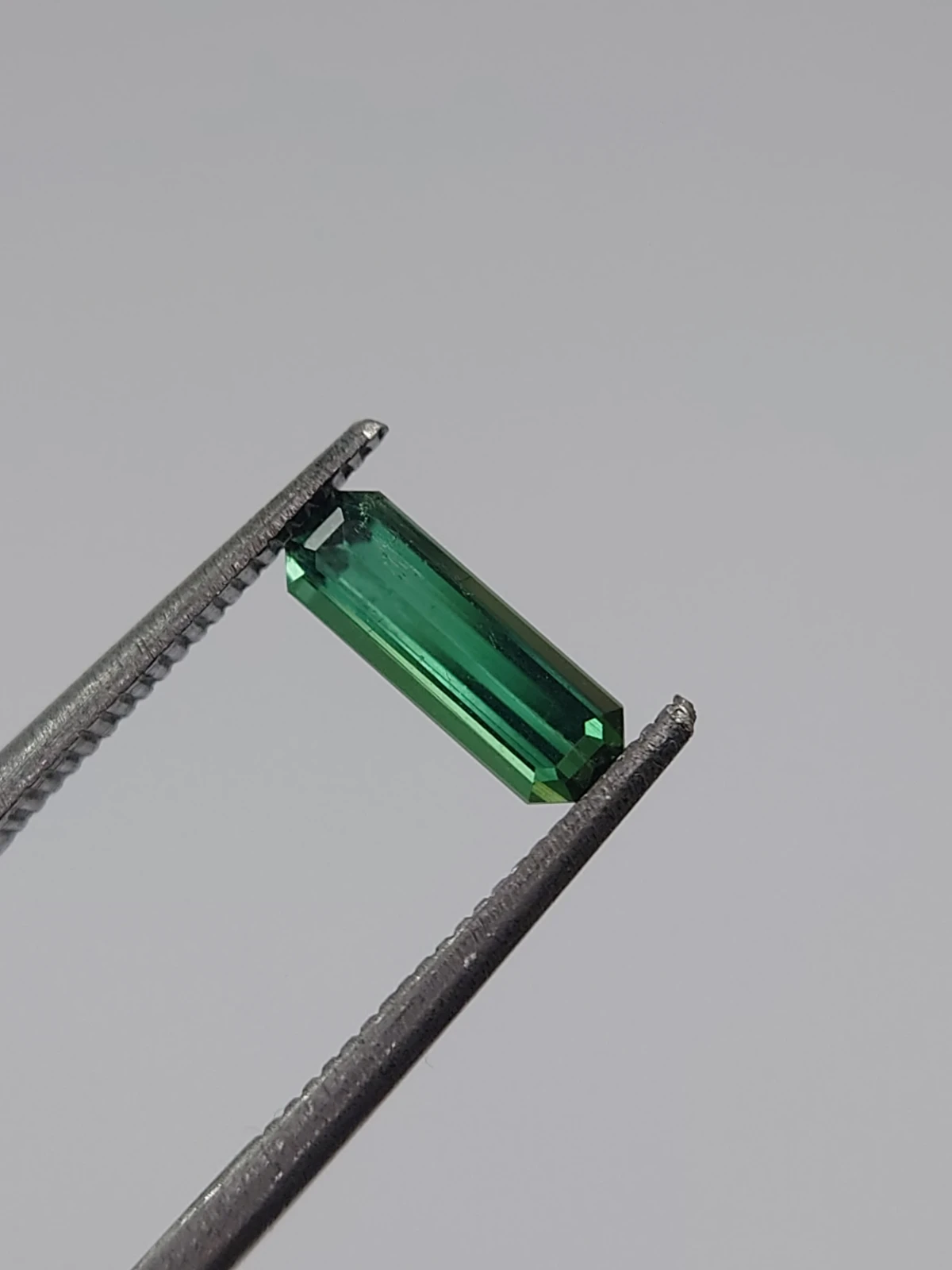 0.58ct Natural Tourmaline Emerald Cut Loose Gemstone From Afghanistan — view 1