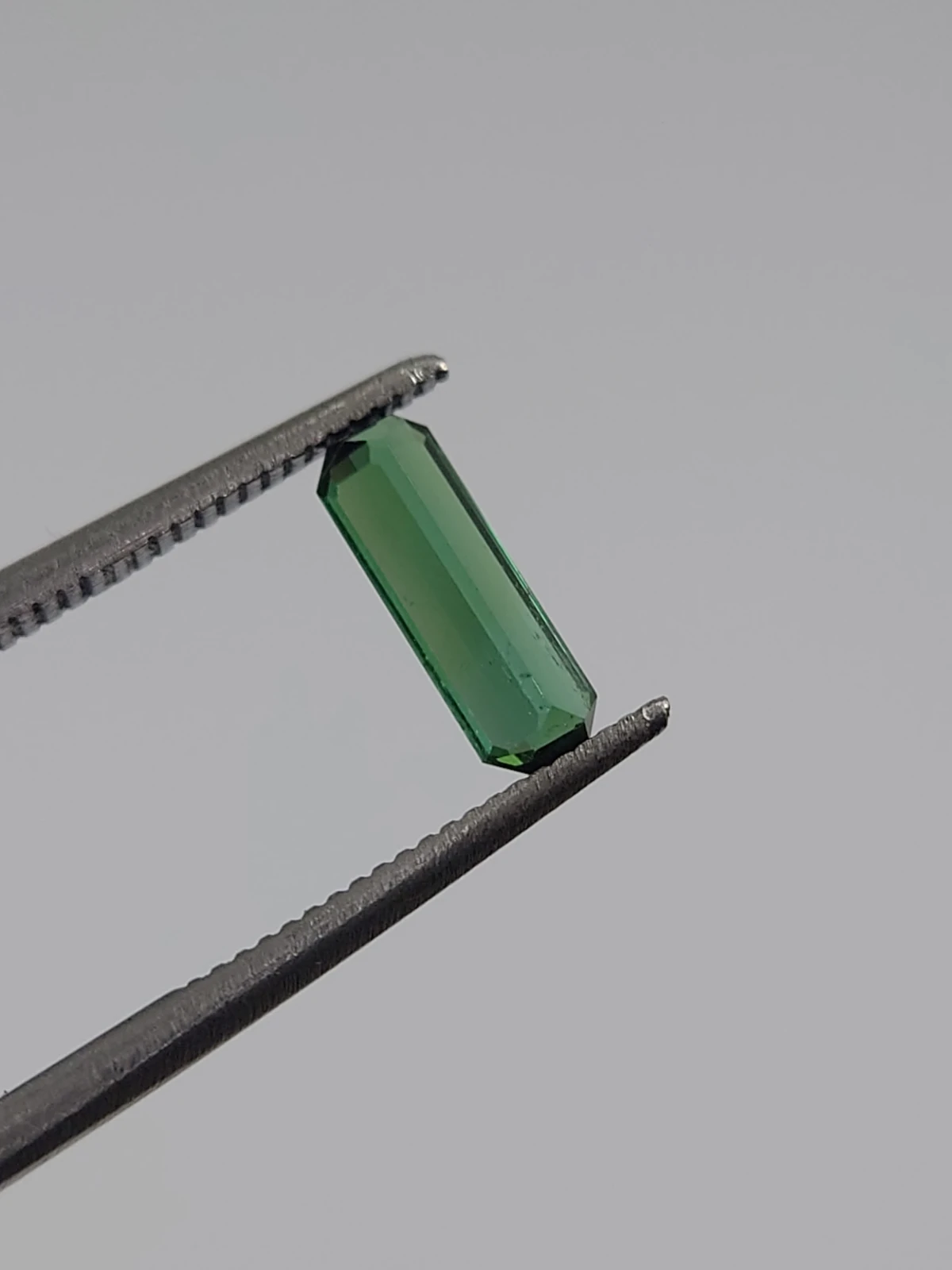 0.58ct Natural Tourmaline Emerald Cut Loose Gemstone From Afghanistan — view 2