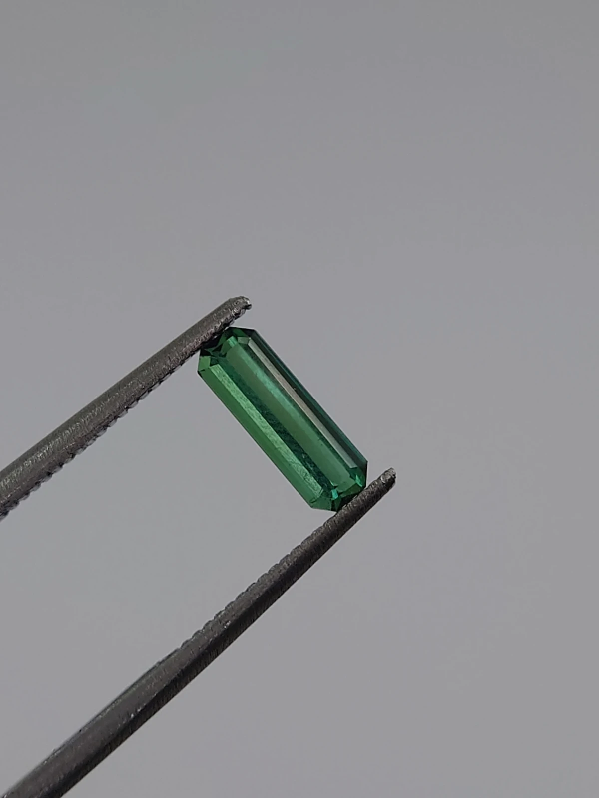 0.58ct Natural Tourmaline Emerald Cut Loose Gemstone From Afghanistan — view 7