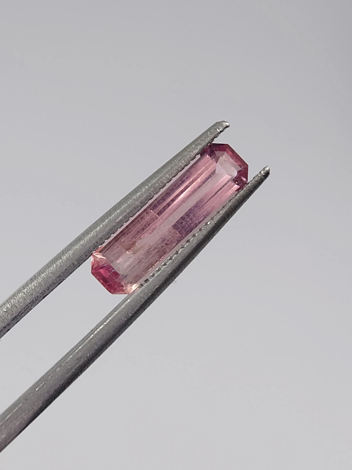 1.40ct Natural Tourmaline Emerald Cut Loose Gemstone From Afghanistan — view 5