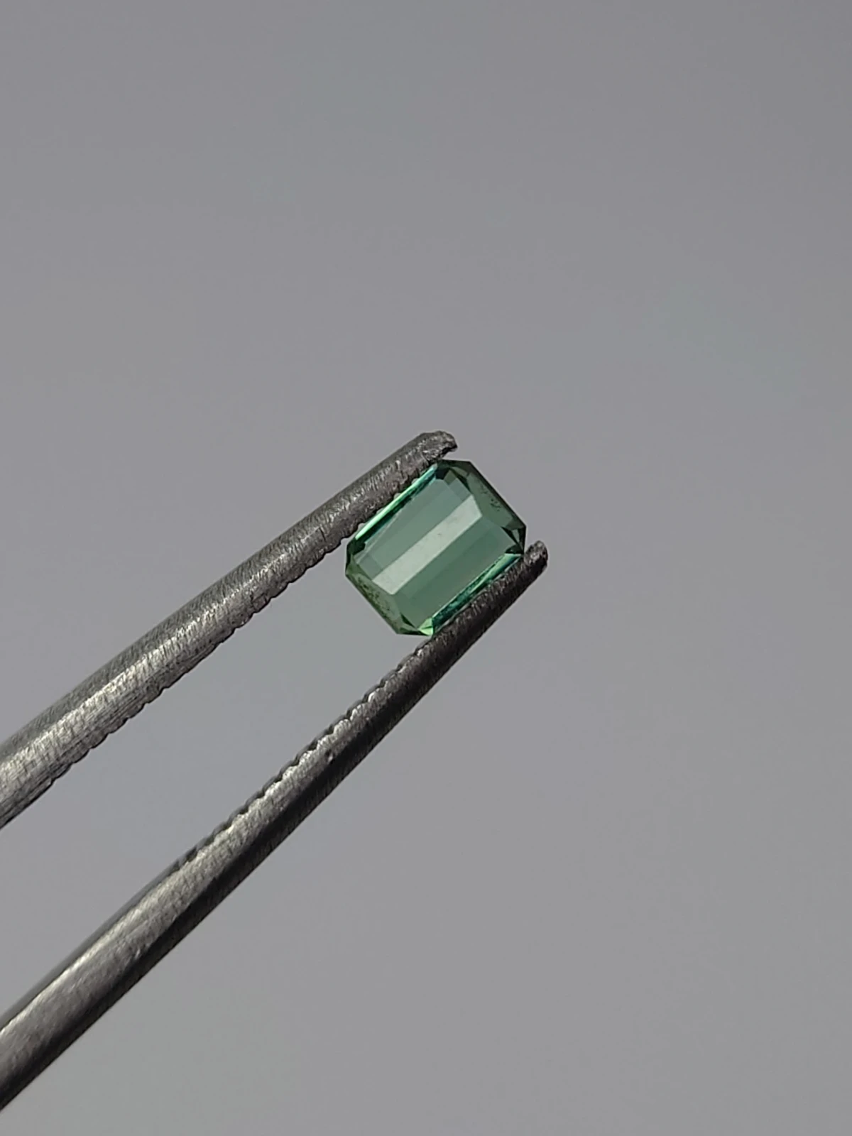 0.30ct Natural Green Tourmaline Cushion Cut Loose Gemstone From Afghanistan — view 2