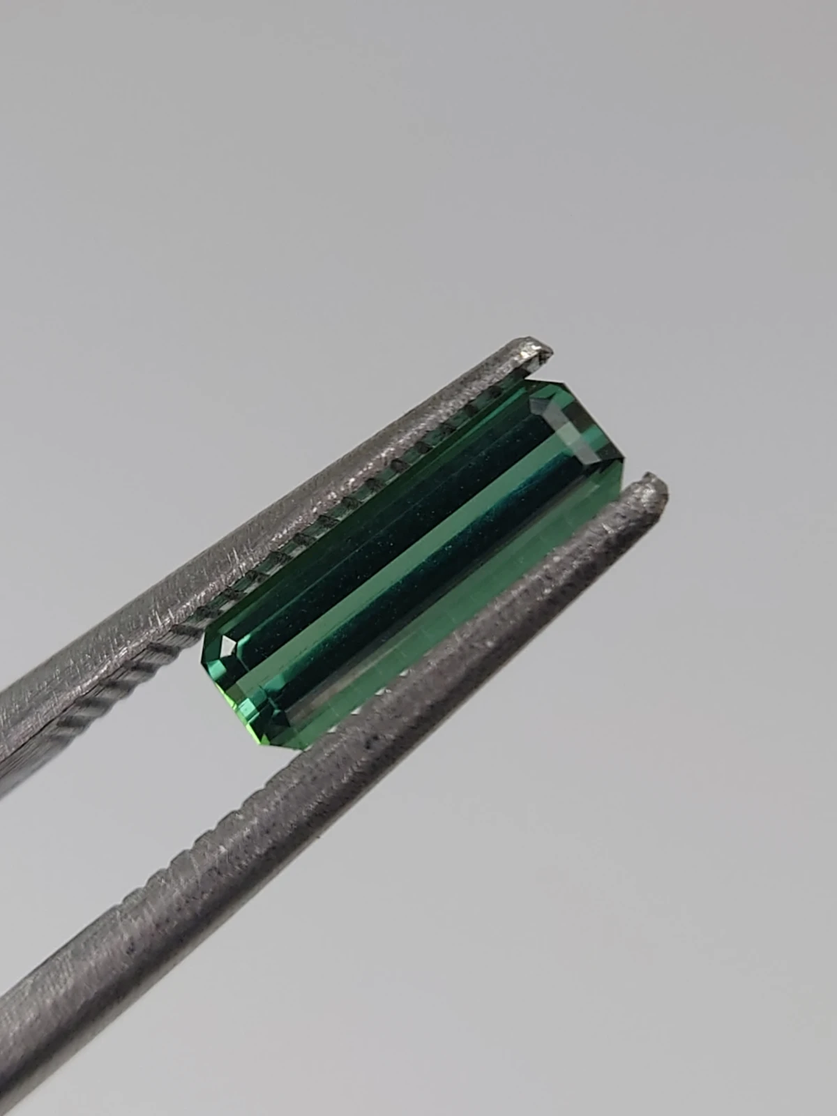 0.66ct Natural Green Tourmaline Emerald Cut Loose Gemstone From Afghanistan — view 1
