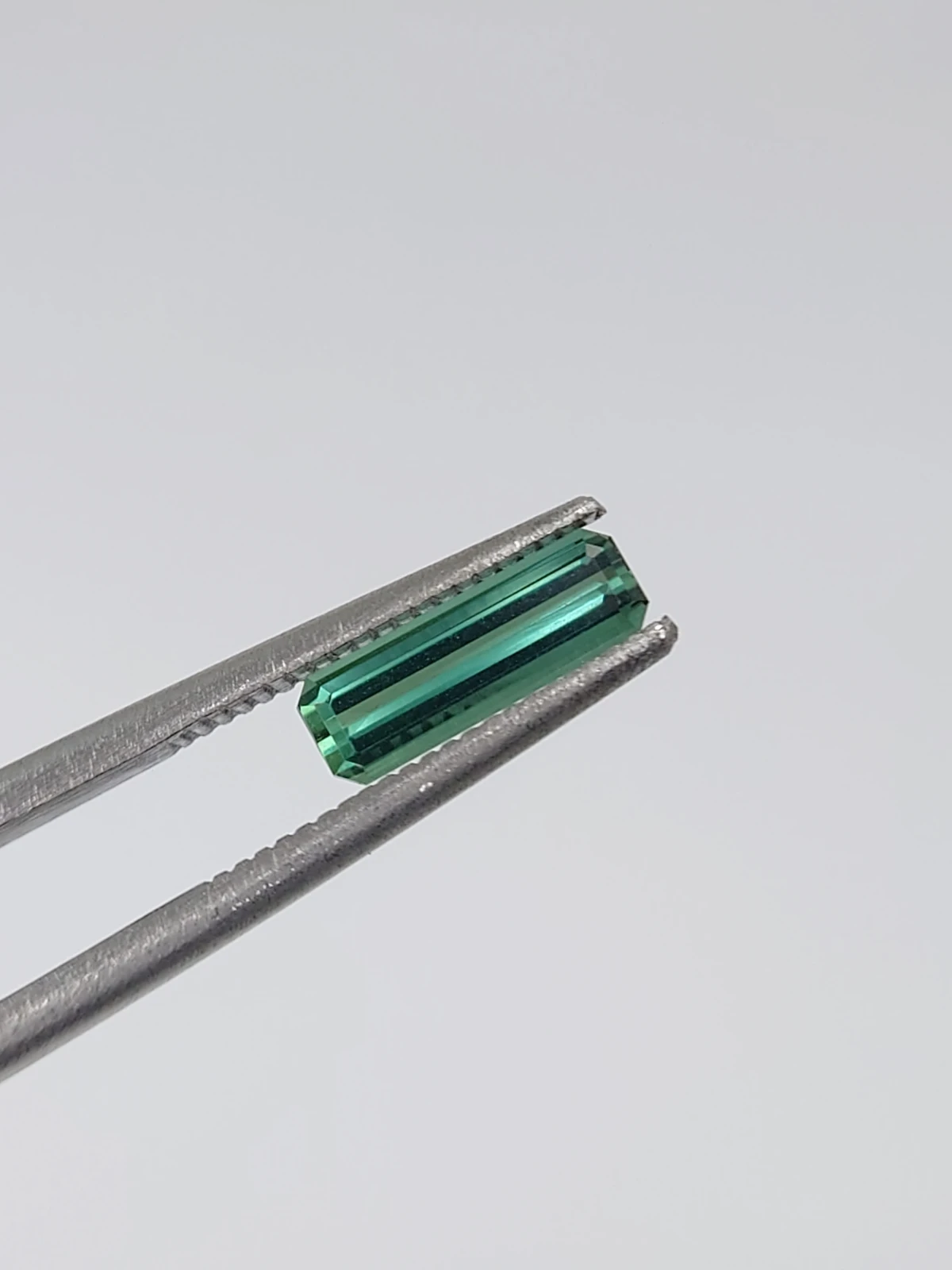0.66ct Natural Green Tourmaline Emerald Cut Loose Gemstone From Afghanistan — view 5