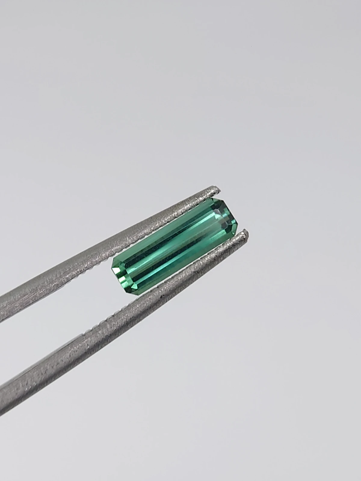 0.66ct Natural Green Tourmaline Emerald Cut Loose Gemstone From Afghanistan — view 6