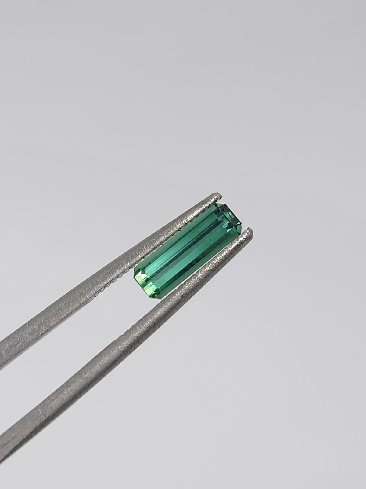 0.66ct Natural Green Tourmaline Emerald Cut Loose Gemstone From Afghanistan — view 7